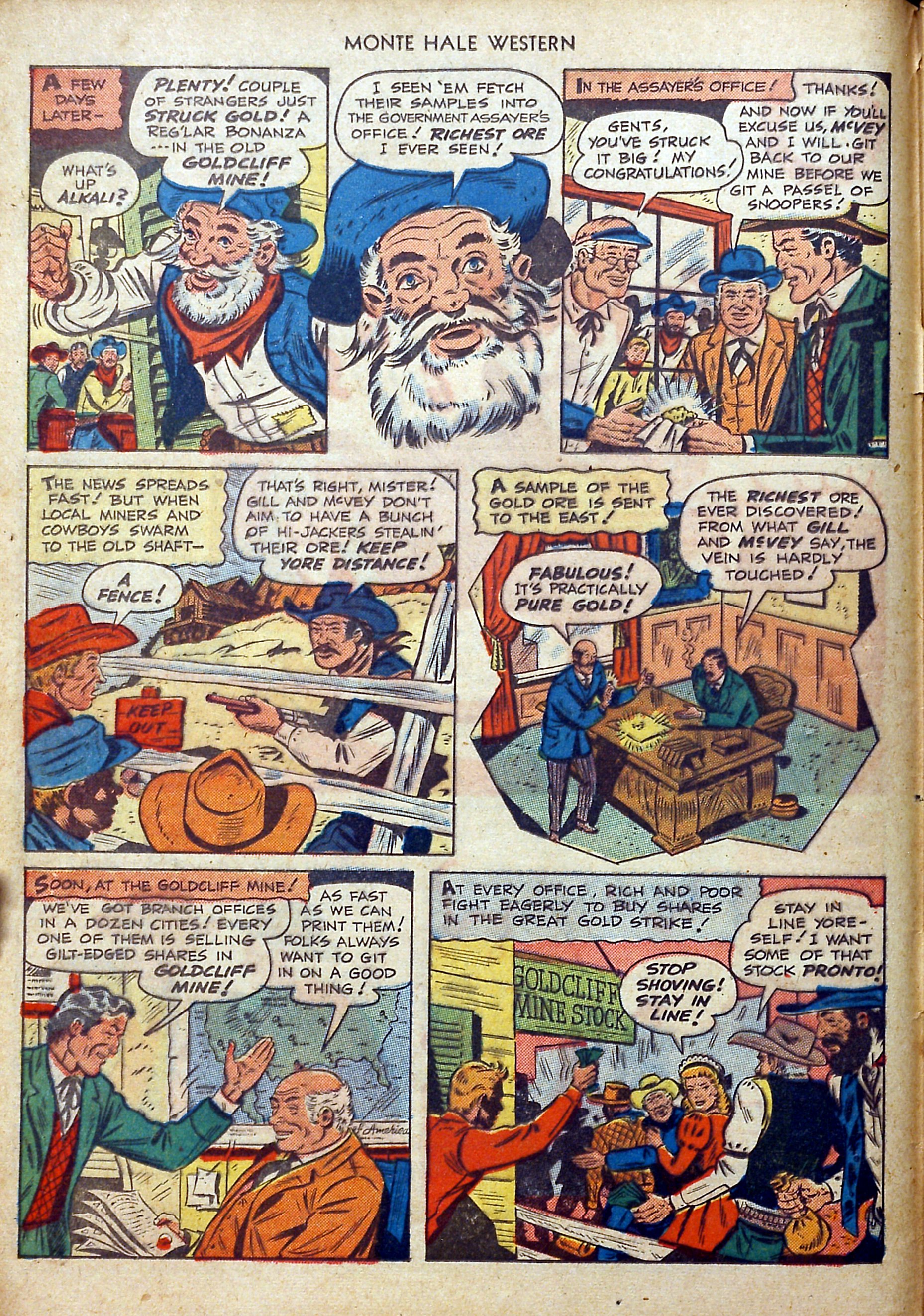 Read online Monte Hale Western comic -  Issue #40 - 4
