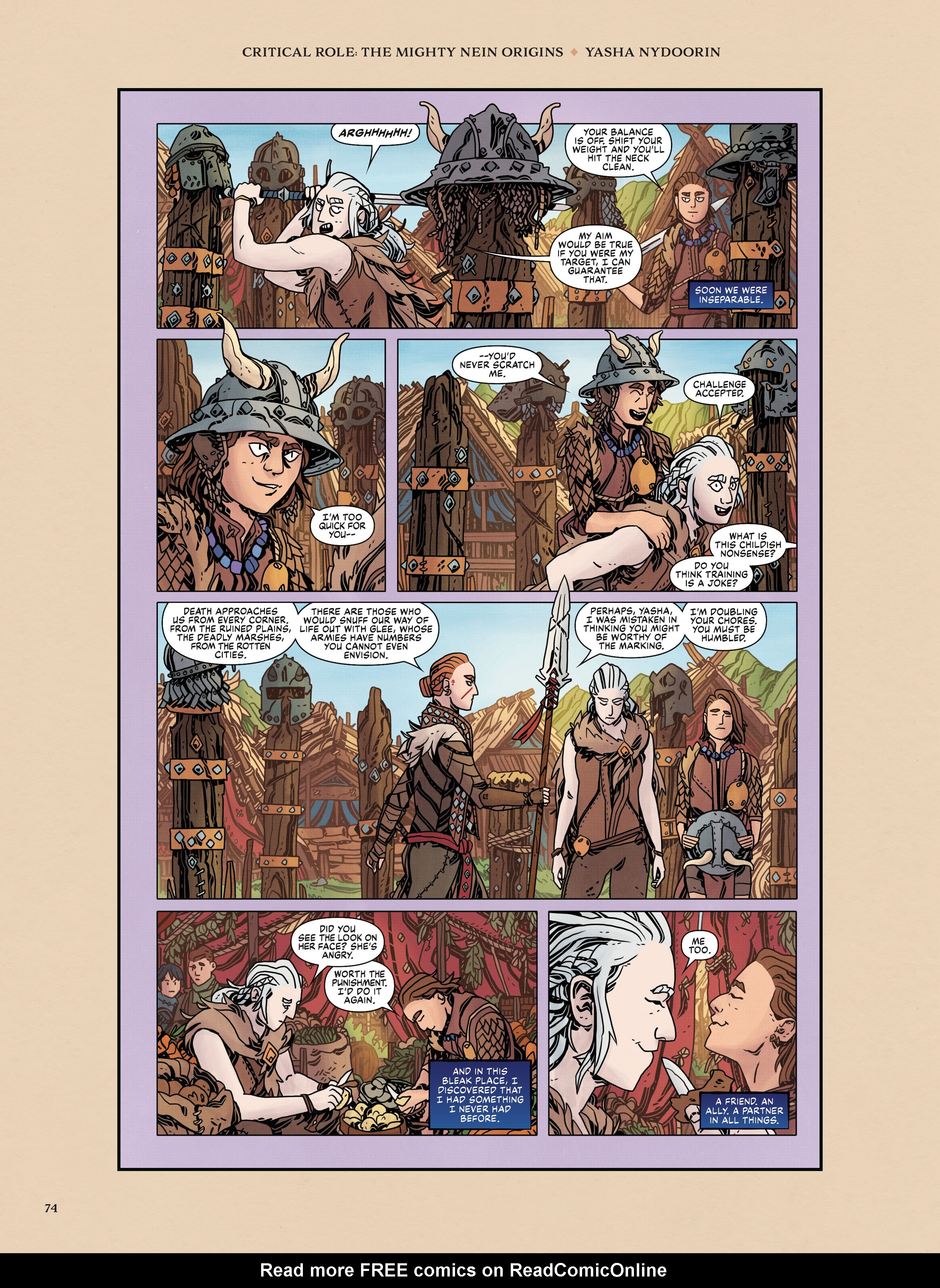 Read online Critical Role: The Mighty Nein Origins Library Edition comic -  Issue # TPB (Part 1) - 76