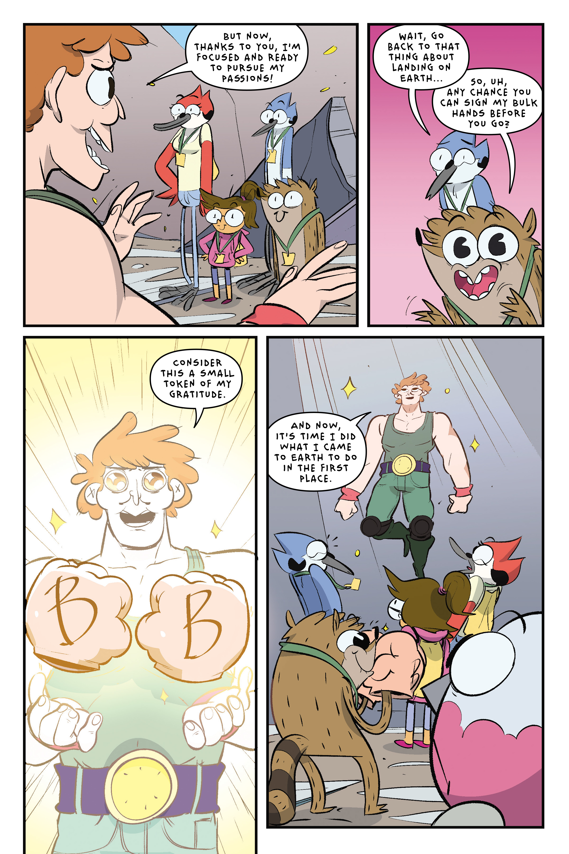 Read online Regular Show: Comic Conned comic -  Issue # TPB - 139