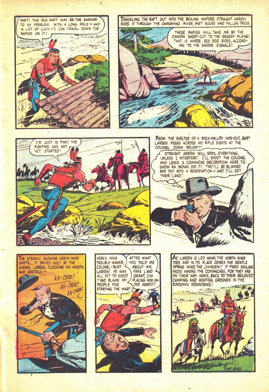 Read online Straight Arrow comic -  Issue #52 - 33