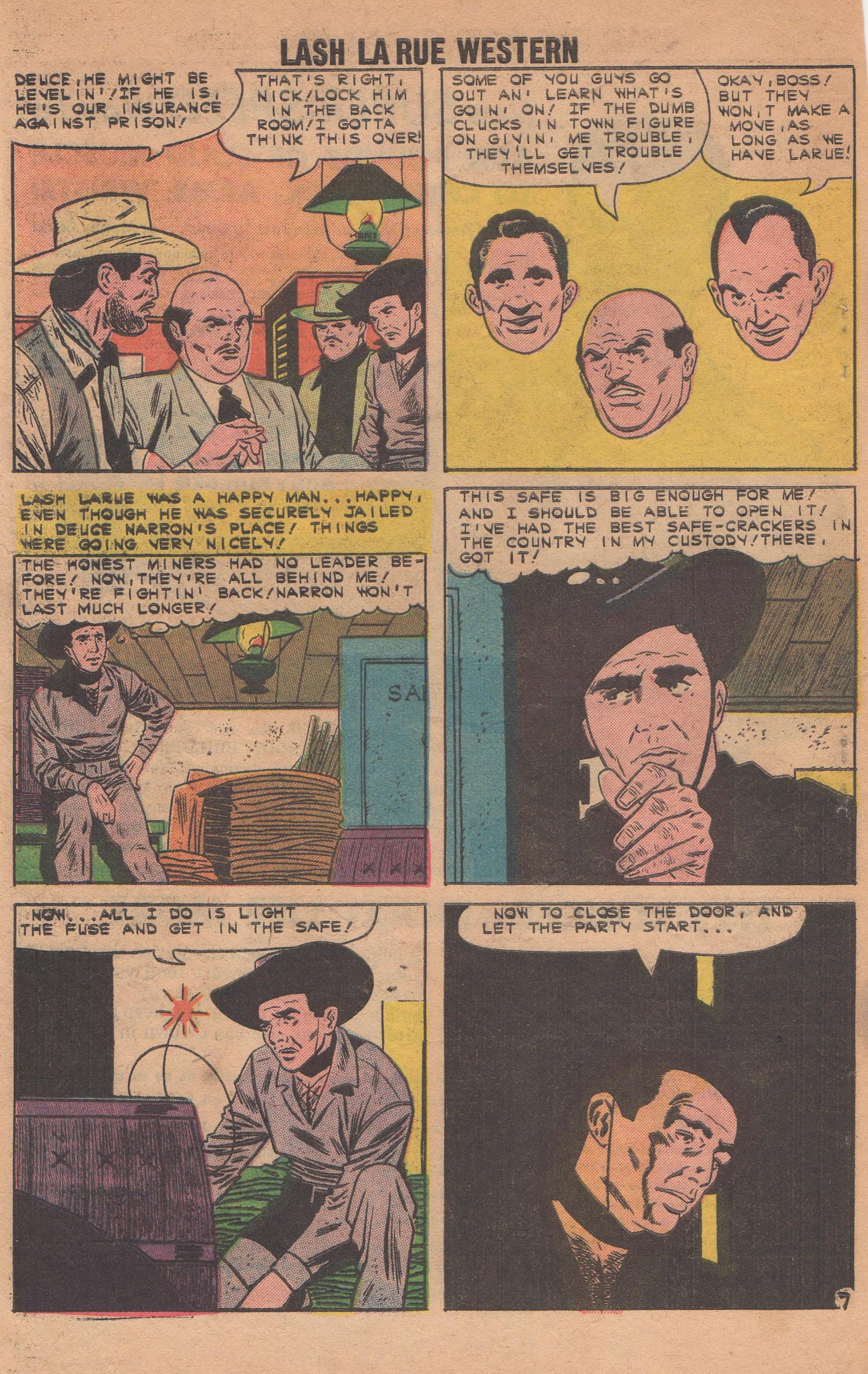 Read online Lash Larue Western (1949) comic -  Issue #82 - 32