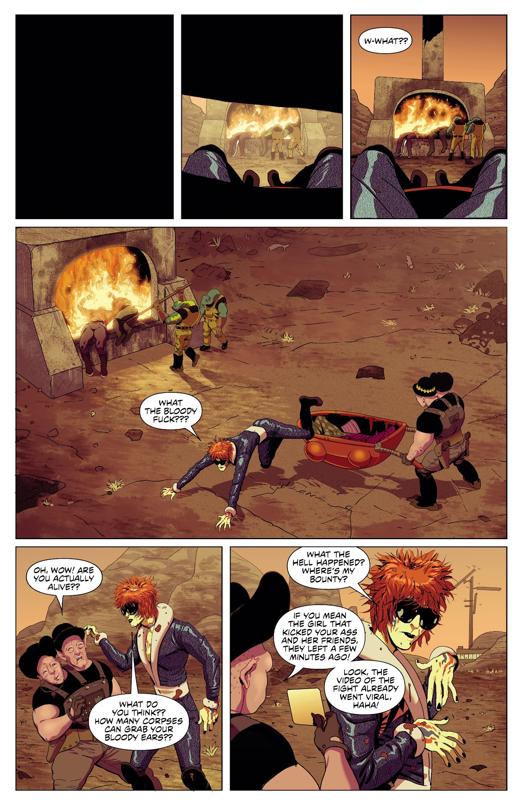 Machine Girl & the Space Hell Engels issue 1 - Page 17