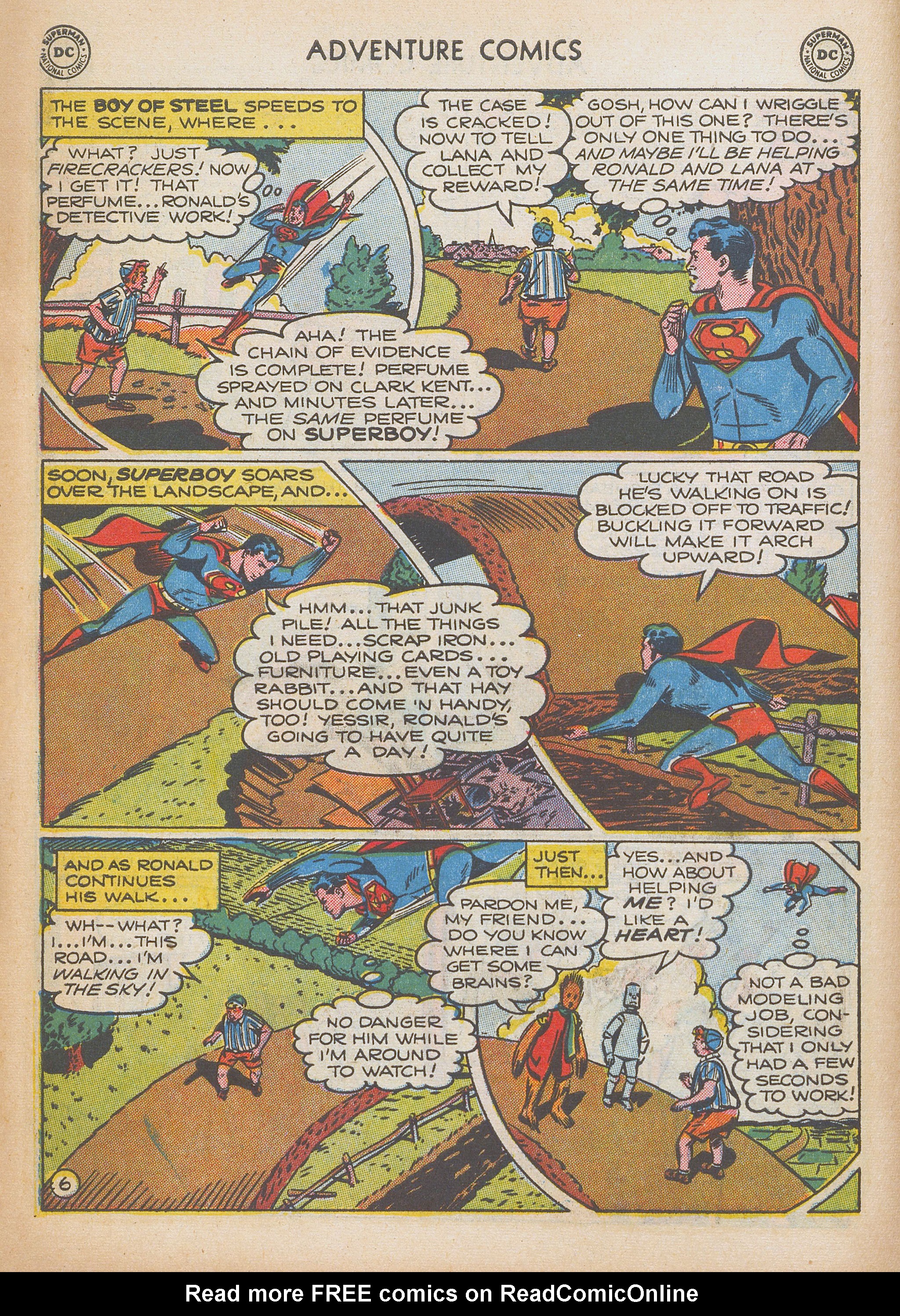 Read online Adventure Comics (1938) comic -  Issue #168 - 8