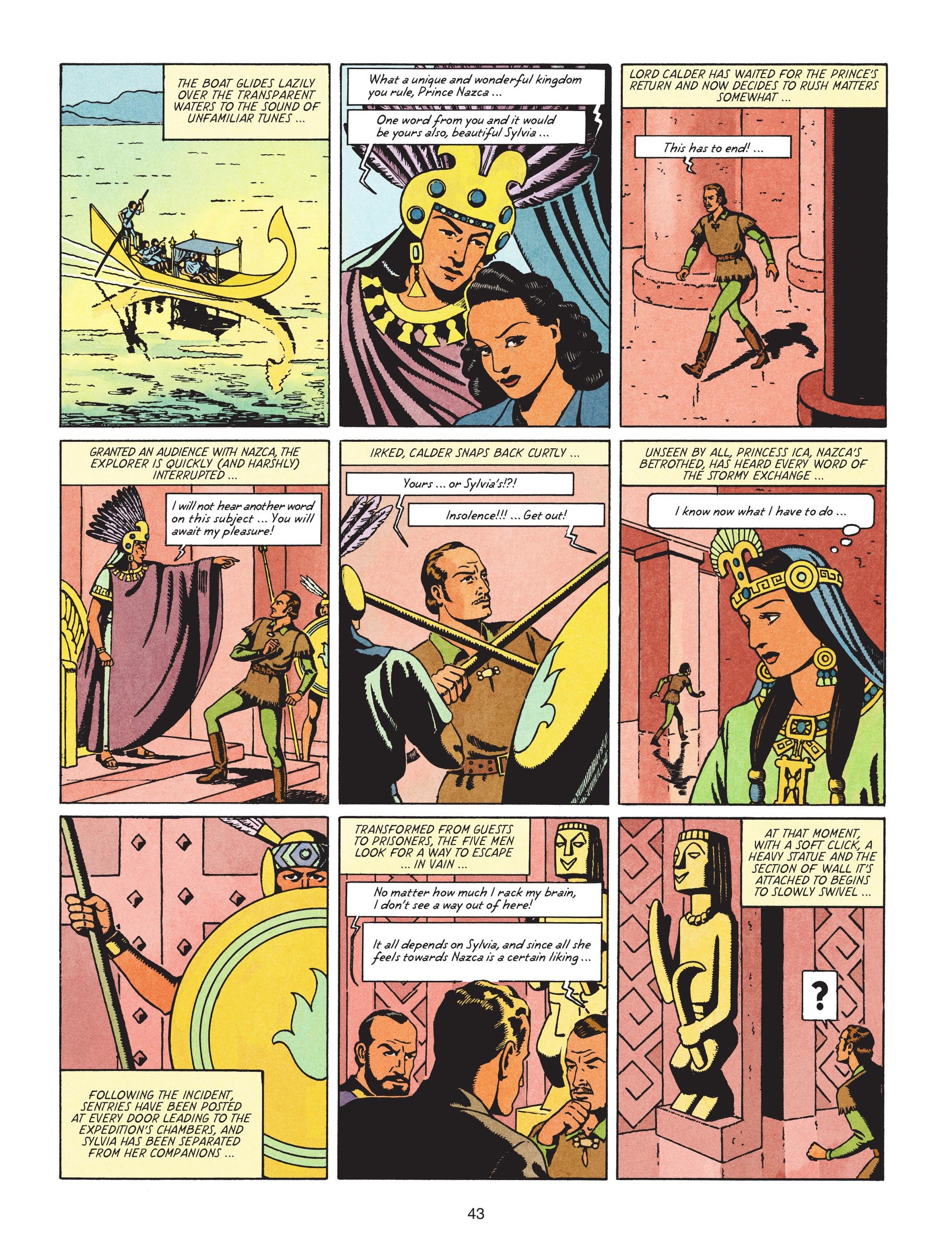 Read online Before Blake & Mortimer comic -  Issue #1 - 44