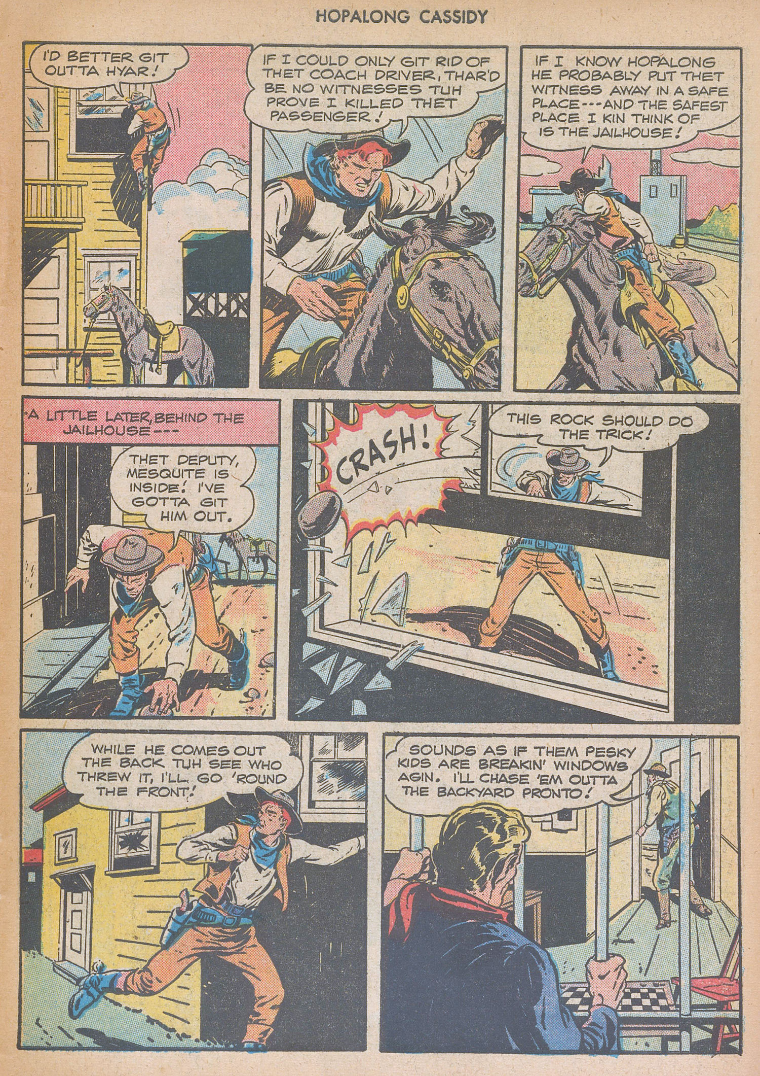 Read online Hopalong Cassidy comic -  Issue #20 - 19