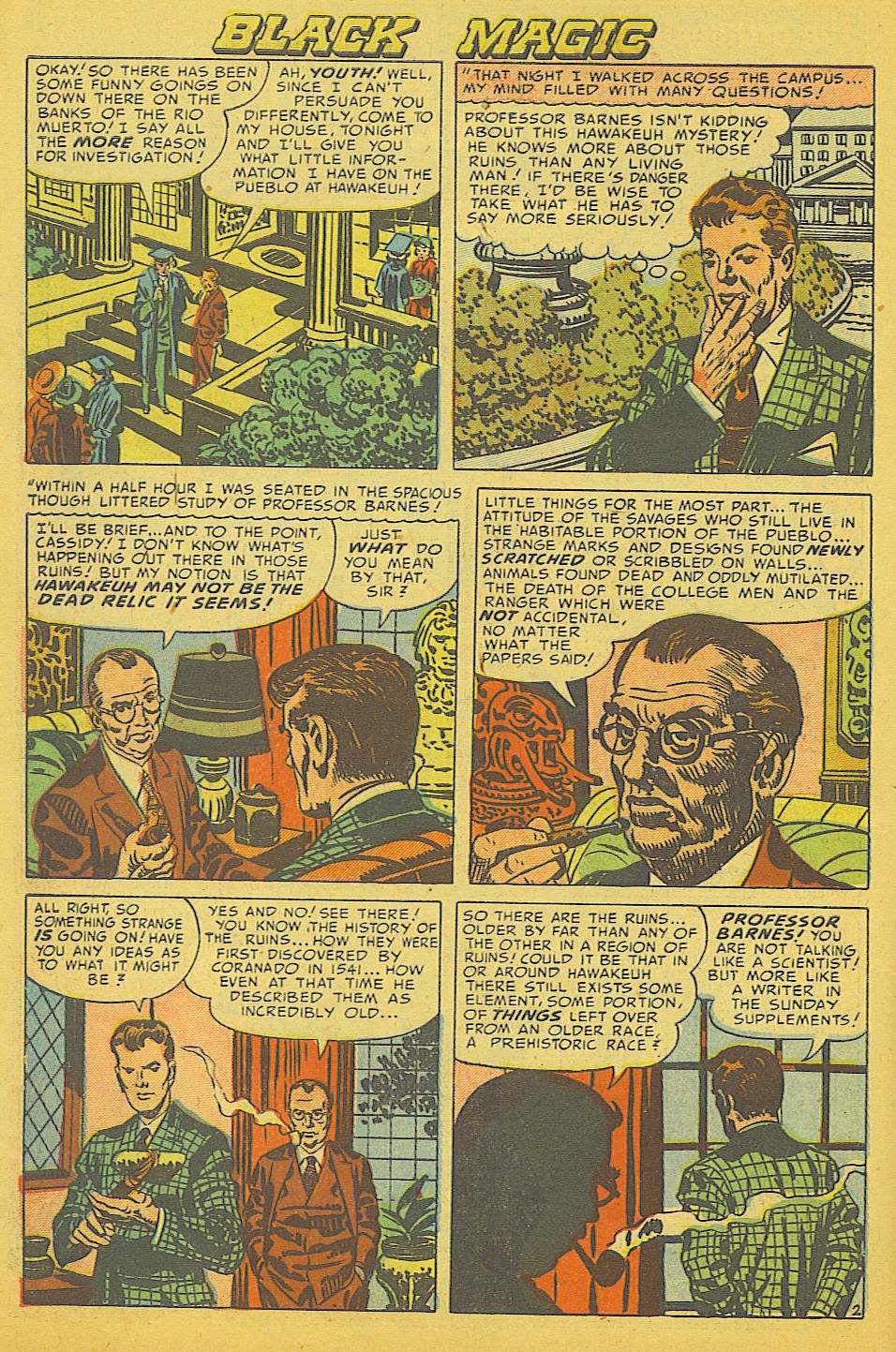 Read online Black Magic (1950) comic -  Issue #21 - 3