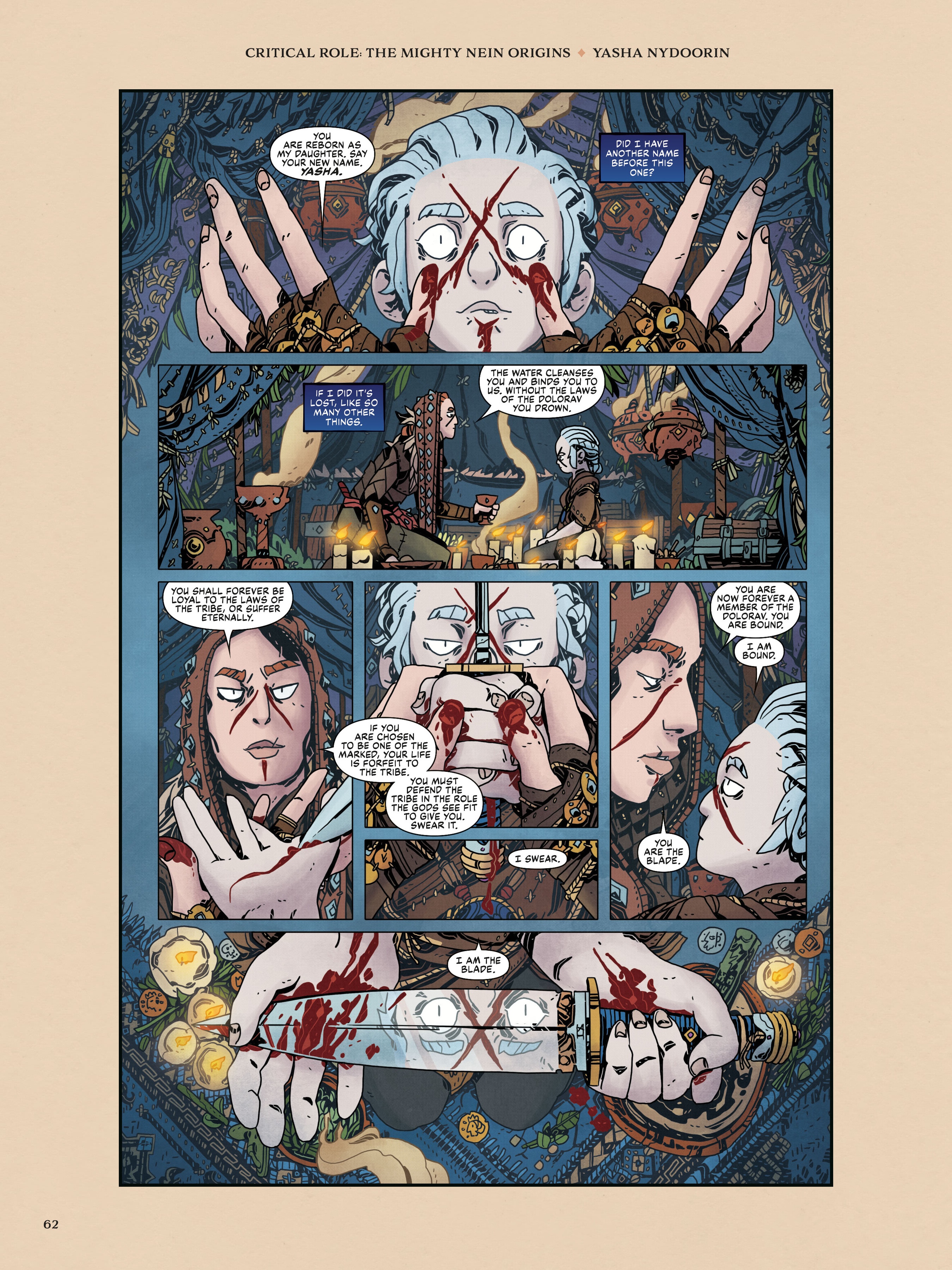 Read online Critical Role: The Mighty Nein Origins Library Edition comic -  Issue # TPB (Part 1) - 64