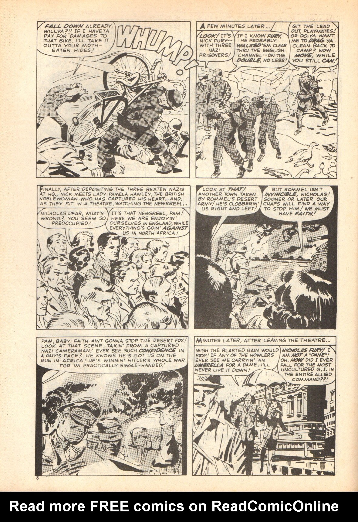 Read online Fury (1977) comic -  Issue #9 - 8