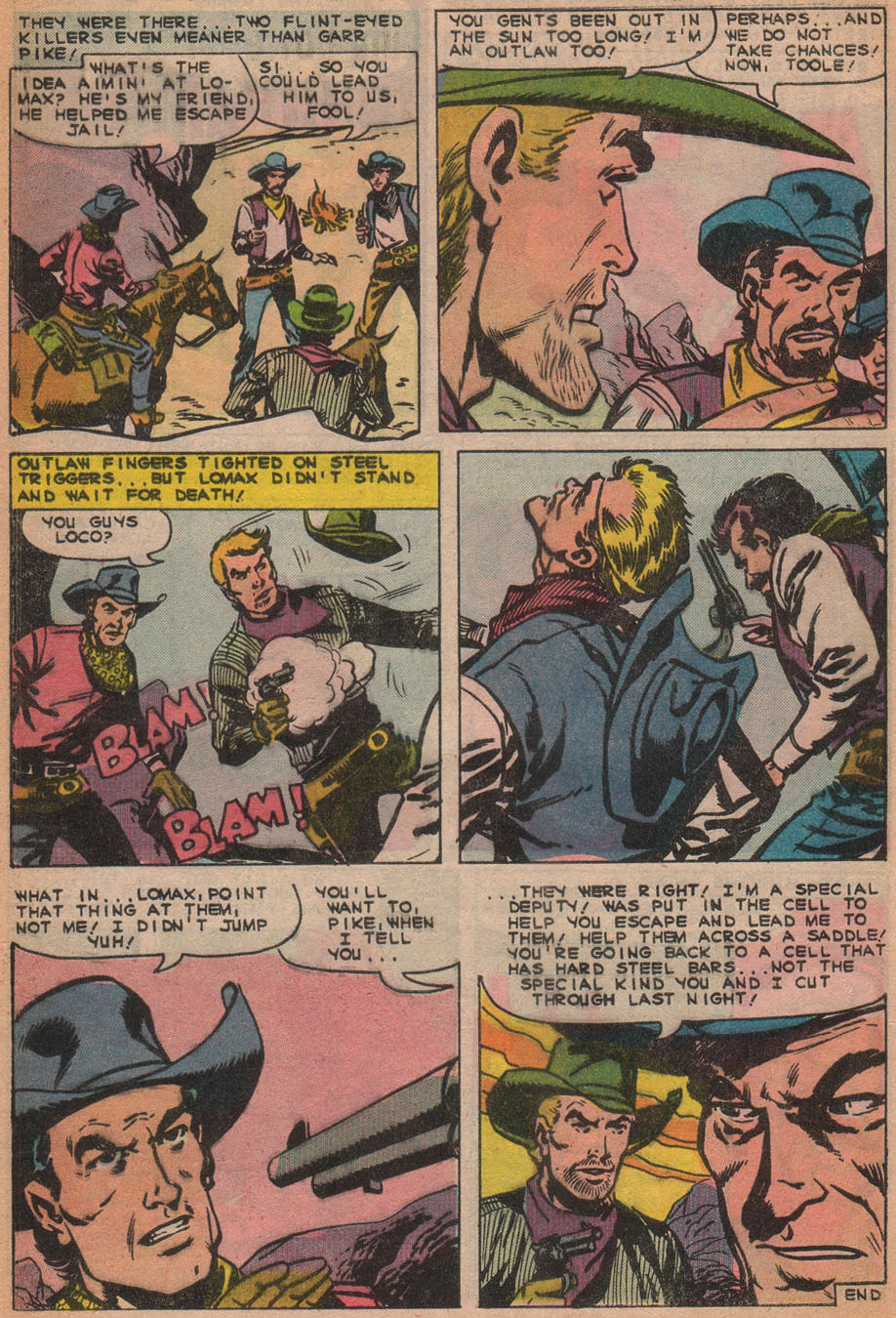 Read online Gunfighters comic -  Issue #64 - 32