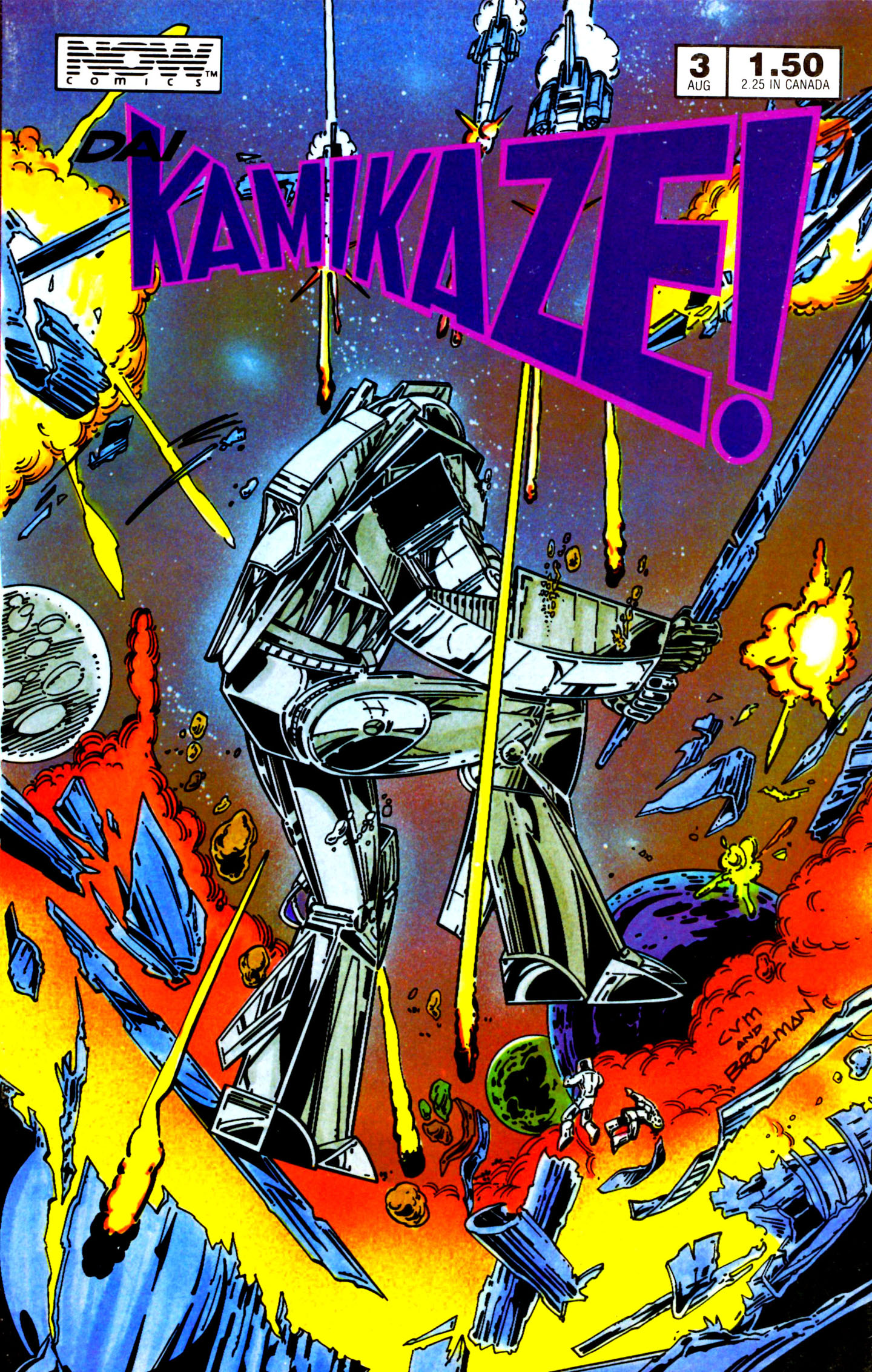 Read online Dai Kamikaze! comic -  Issue #3 - 1