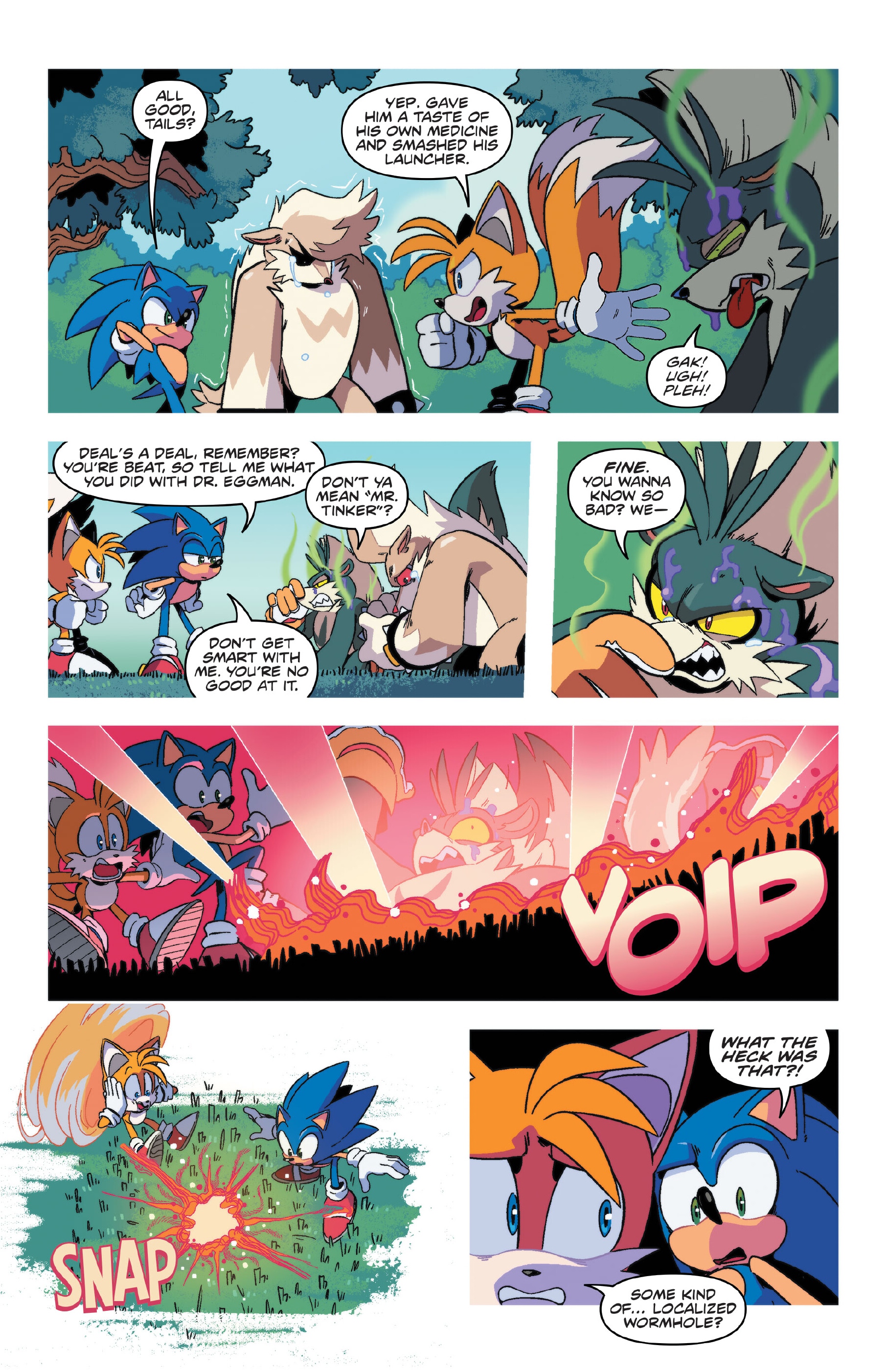 Read online Sonic the Hedgehog: Sonic & Tails: Best Buds Forever comic -  Issue # TPB - 49