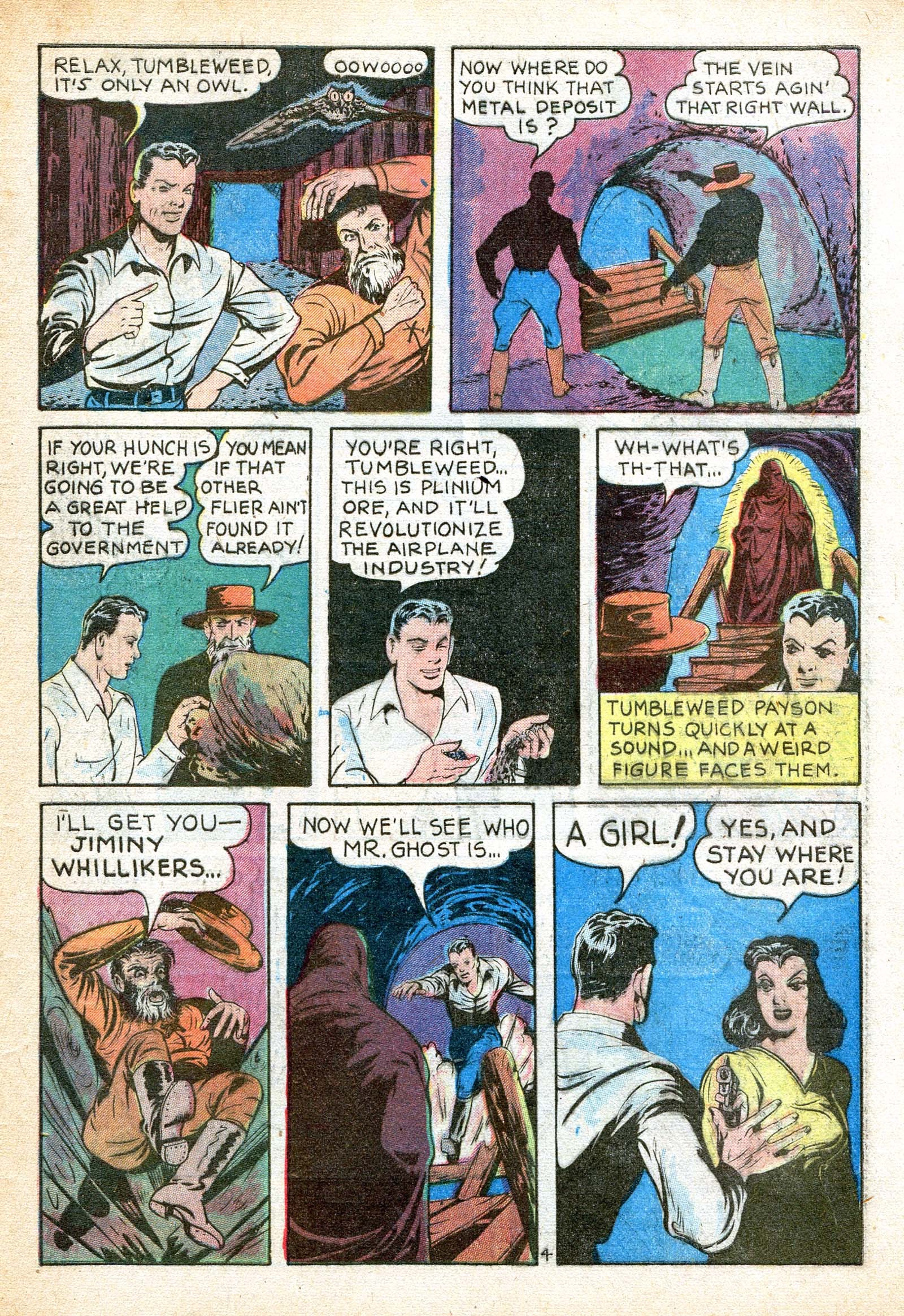 Read online Masked Marvel comic -  Issue #3 - 49