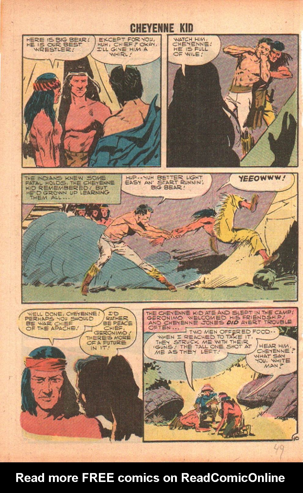 Read online Cheyenne Kid comic -  Issue #11 - 40