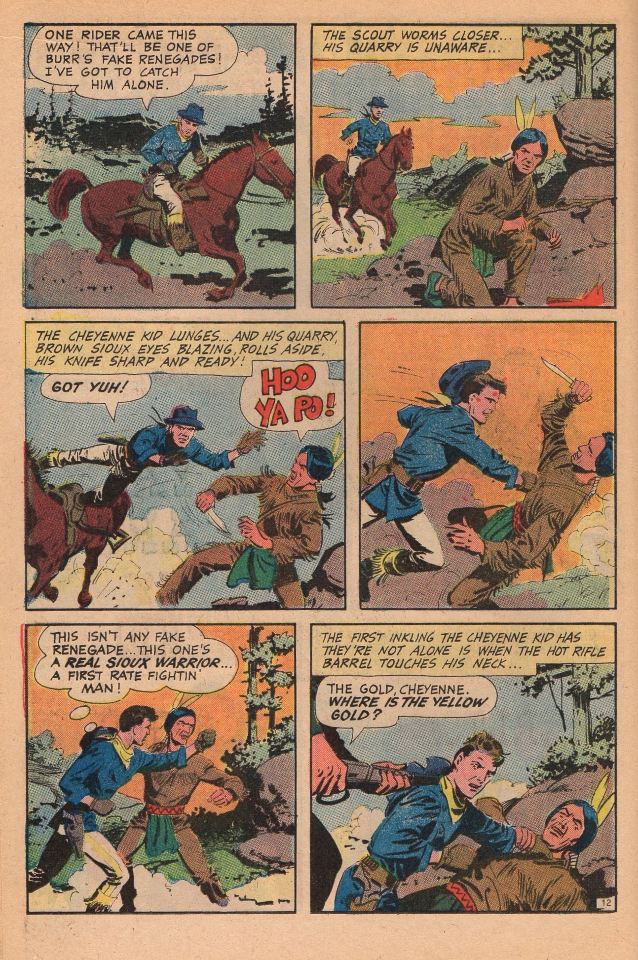 Read online Cheyenne Kid comic -  Issue #62 - 16