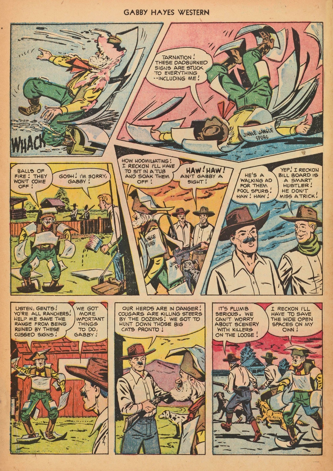 Read online Gabby Hayes Western comic -  Issue #43 - 4