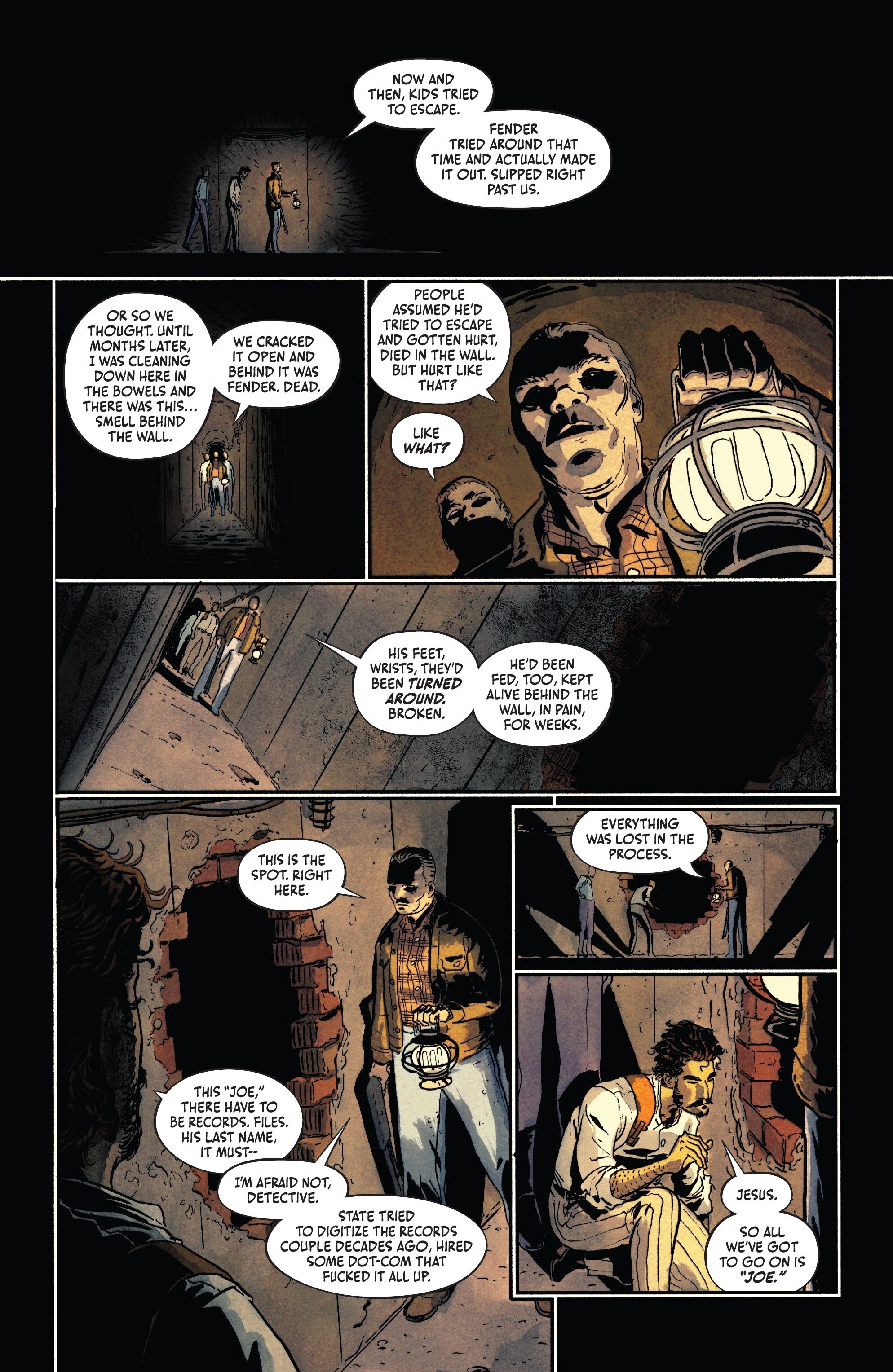 Read online Dark Spaces: Dungeon comic -  Issue #3 - 21