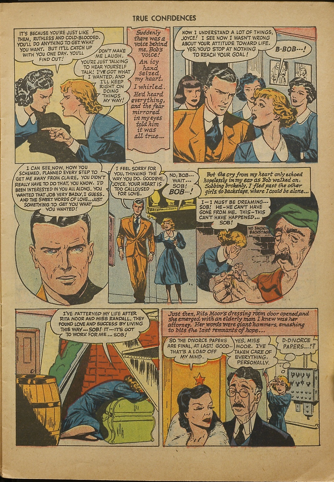 Read online True Confidences comic -  Issue #1 - 11
