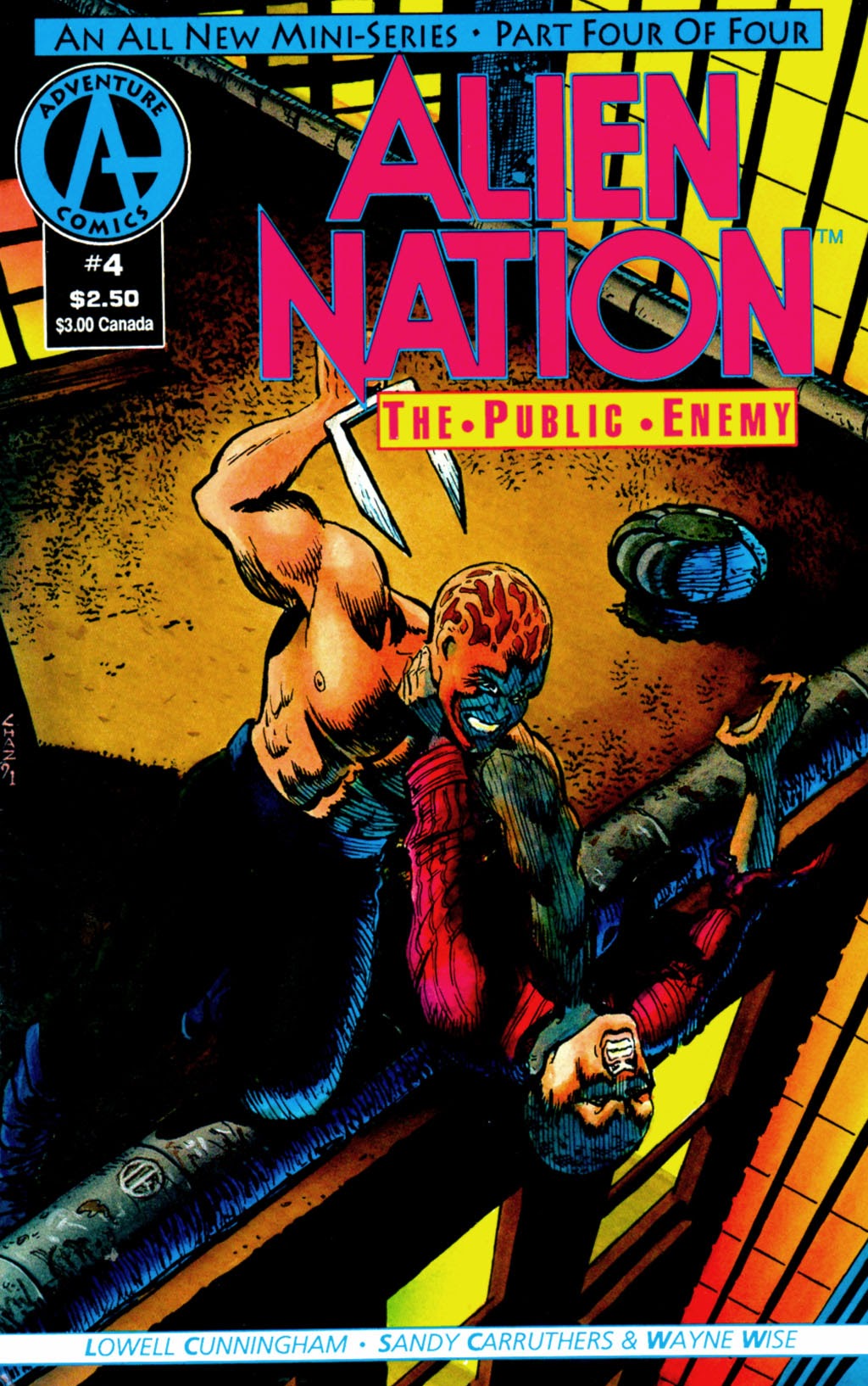 Read online Alien Nation: Public Enemy comic -  Issue #4 - 2