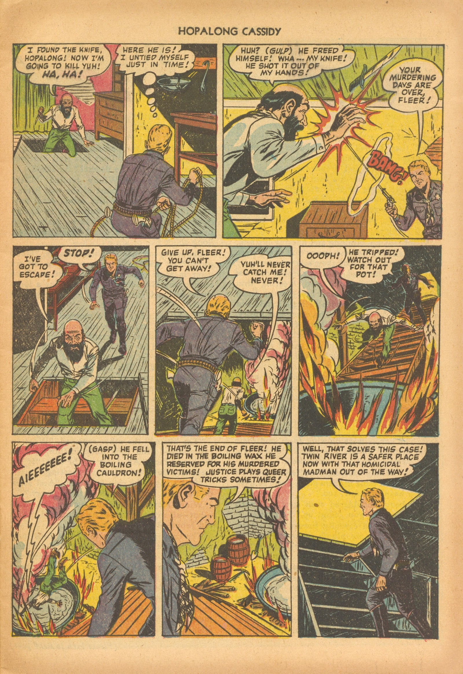 Read online Hopalong Cassidy comic -  Issue #67 - 9