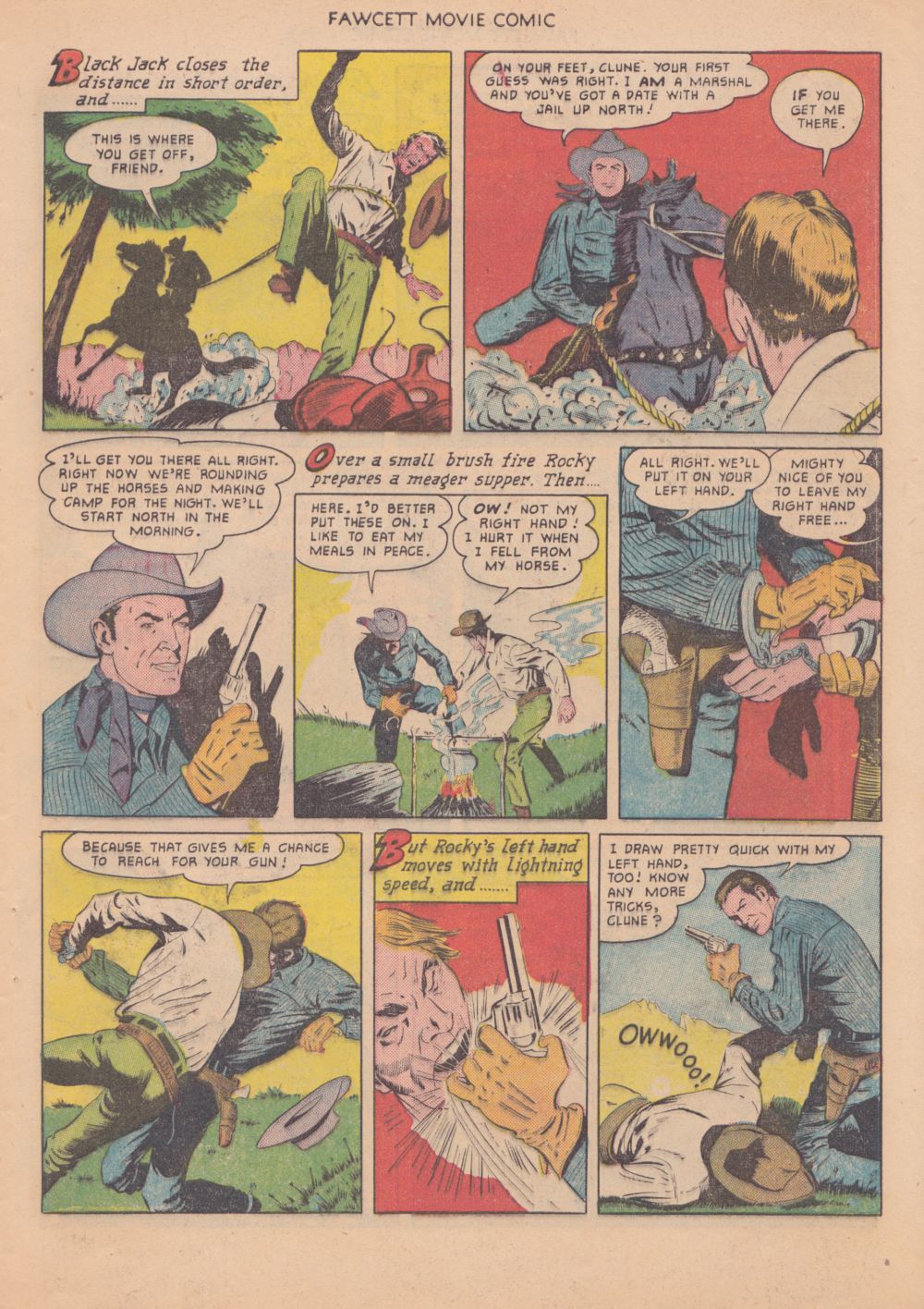 Read online Fawcett Movie Comic comic -  Issue #12 - 9