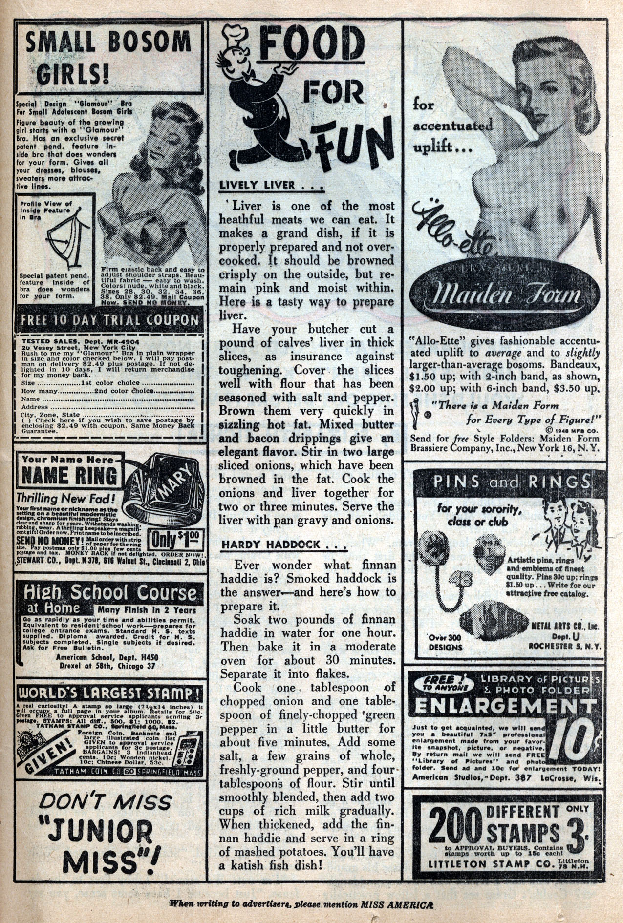 Read online Miss America Magazine comic -  Issue #54 - 32