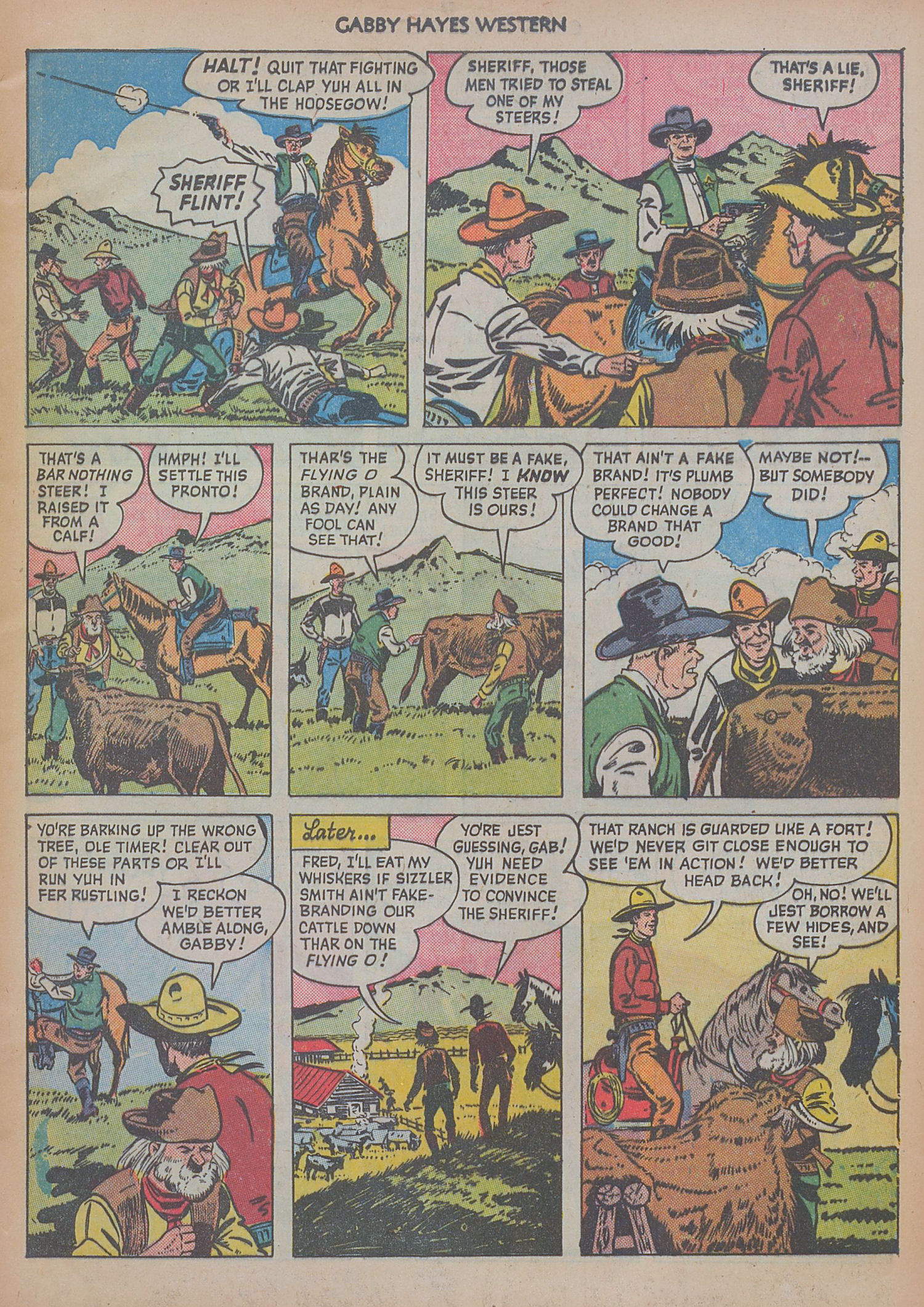 Read online Gabby Hayes Western comic -  Issue #22 - 5