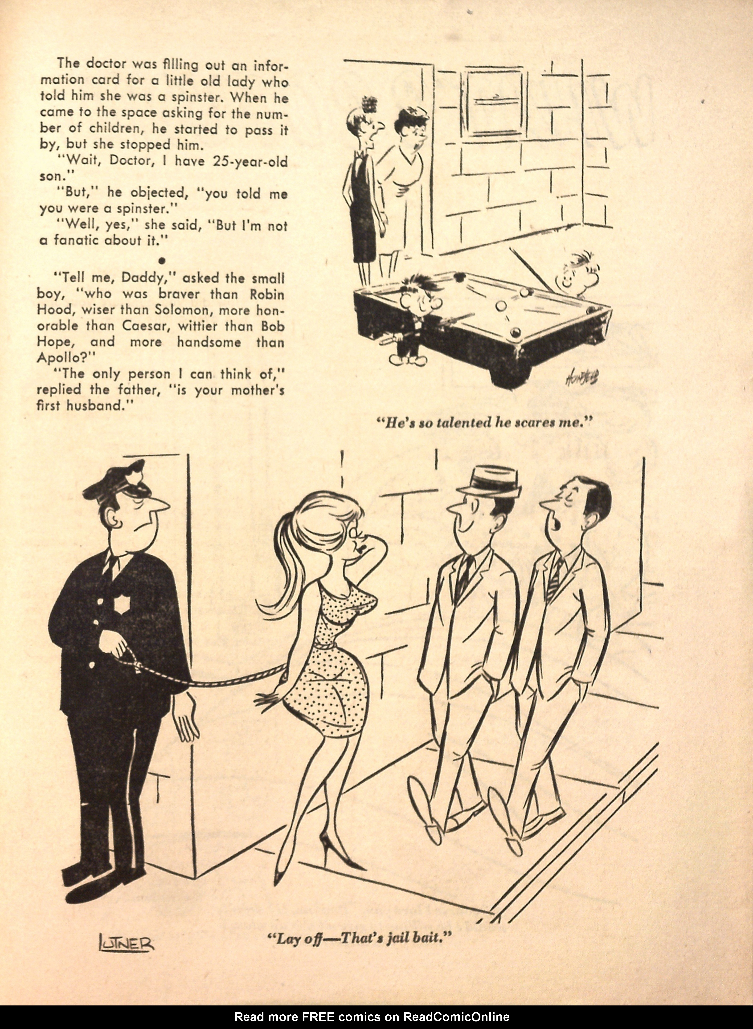 Read online Cartoons and Gags comic -  Issue #27 - 45