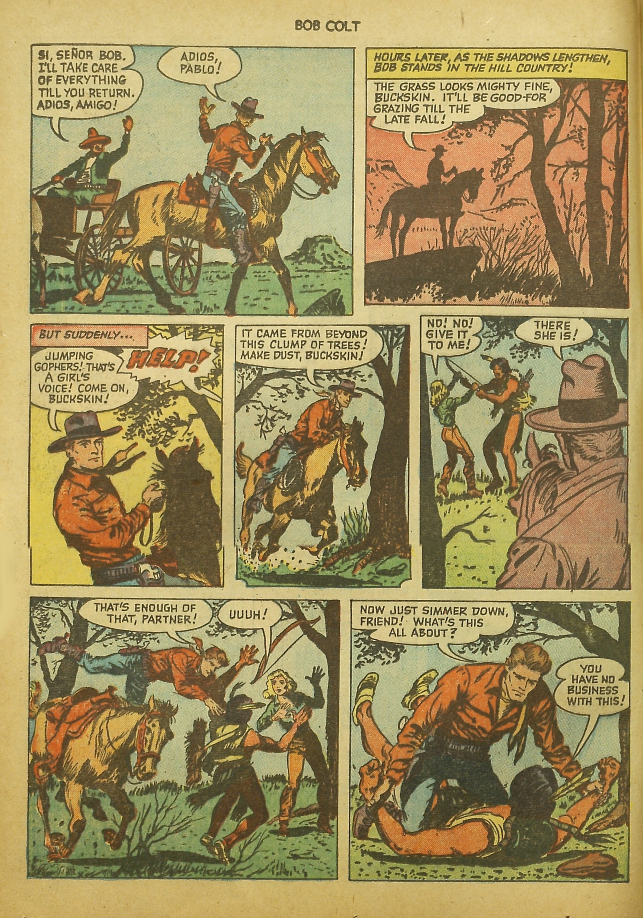 Read online Bob Colt Western comic -  Issue #8 - 4