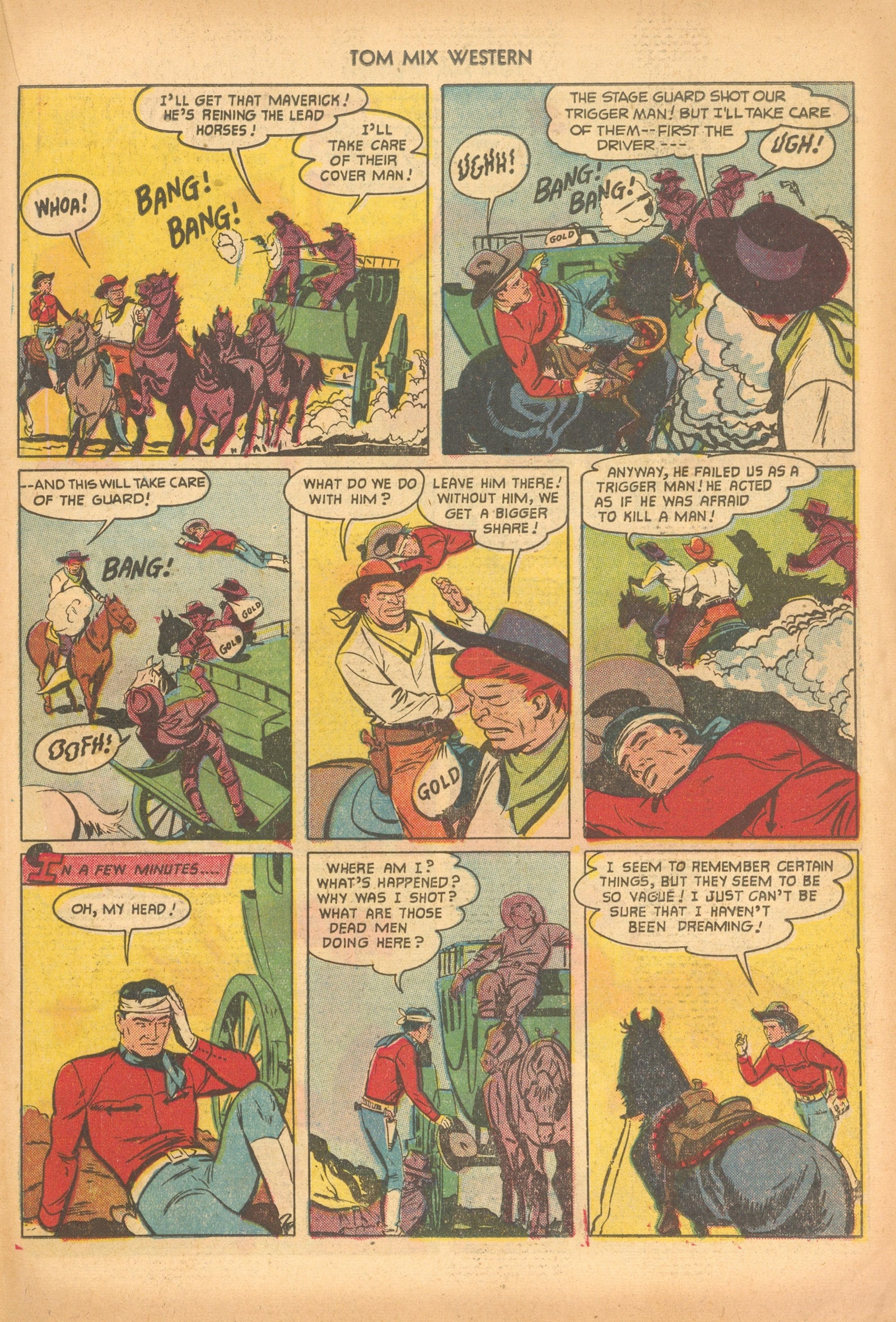 Read online Tom Mix Western (1948) comic -  Issue #53 - 19