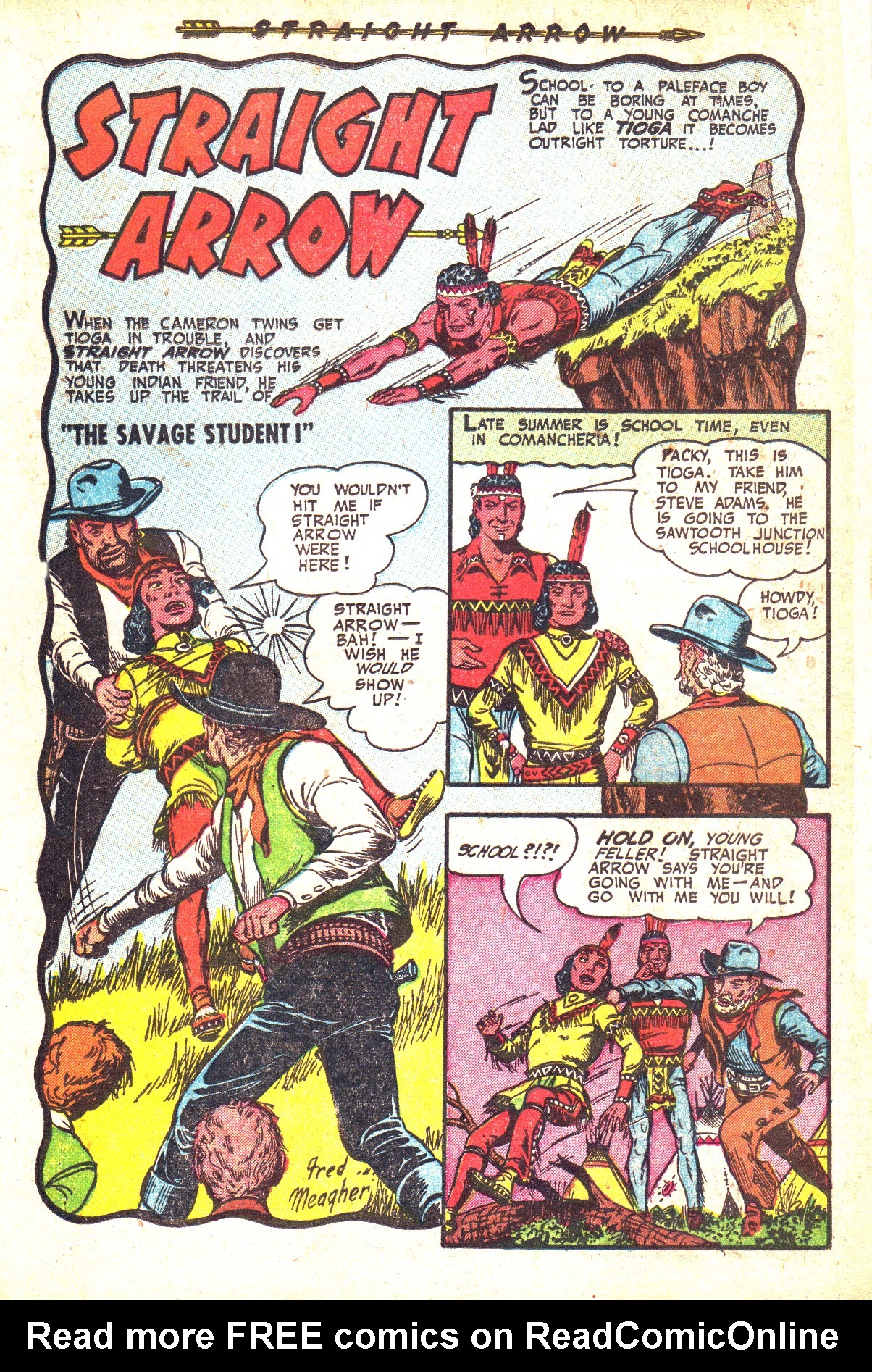 Read online Straight Arrow comic -  Issue #35 - 18