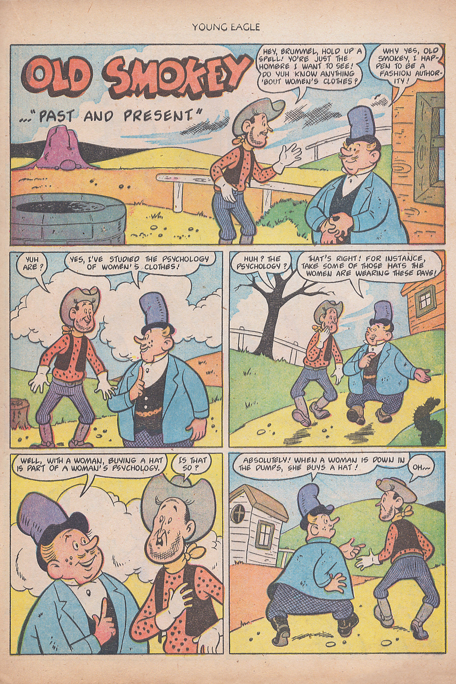 Read online Young Eagle comic -  Issue #8 - 23