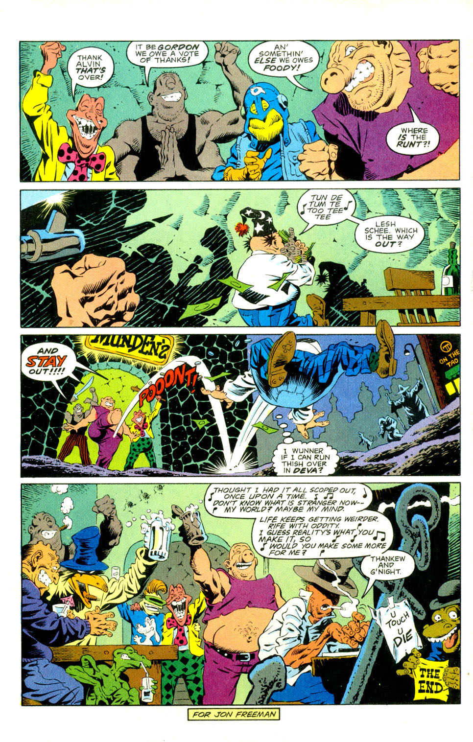 Read online Grimjack comic -  Issue #28 - 31
