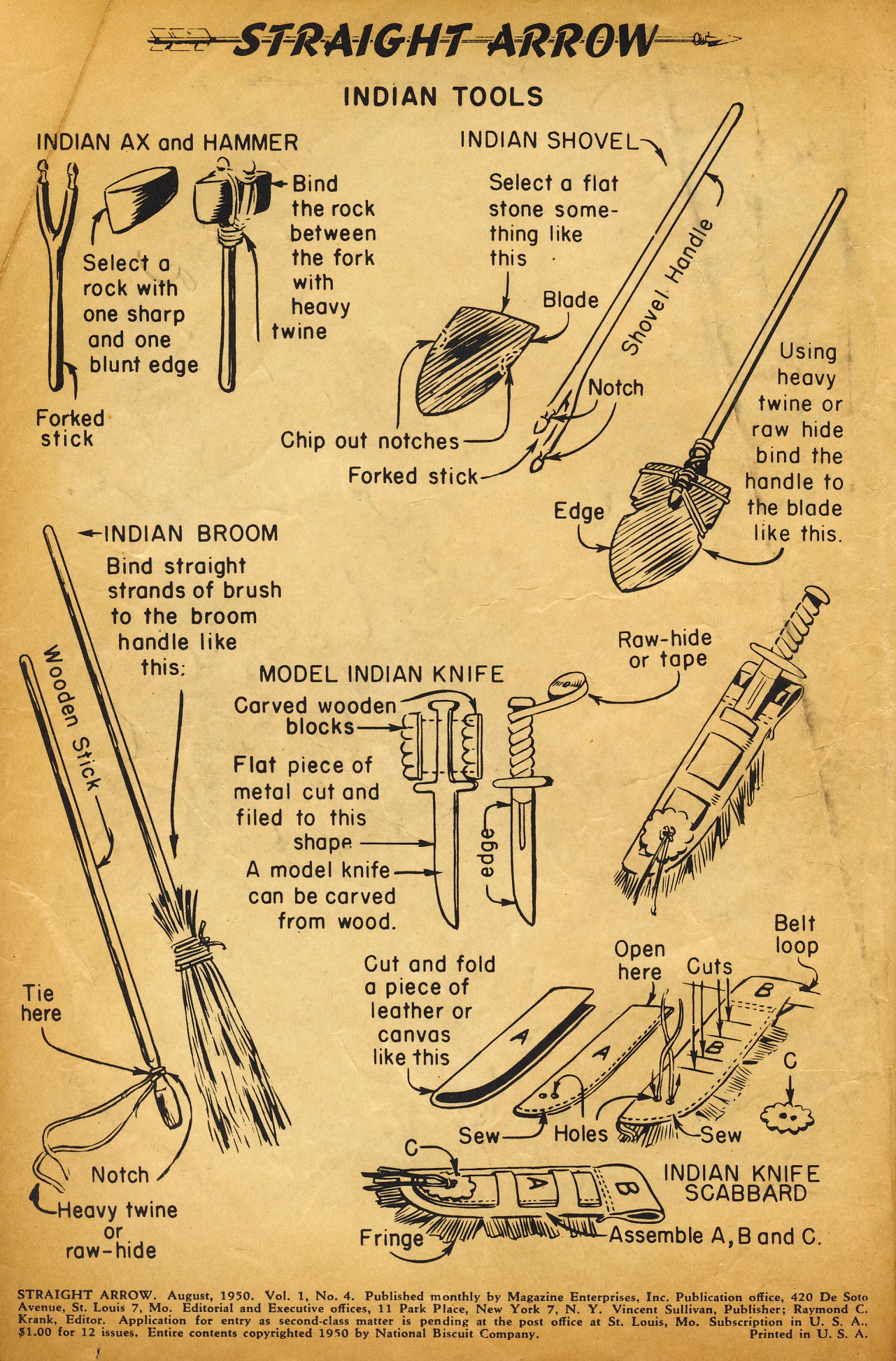 Read online Straight Arrow comic -  Issue #4 - 2