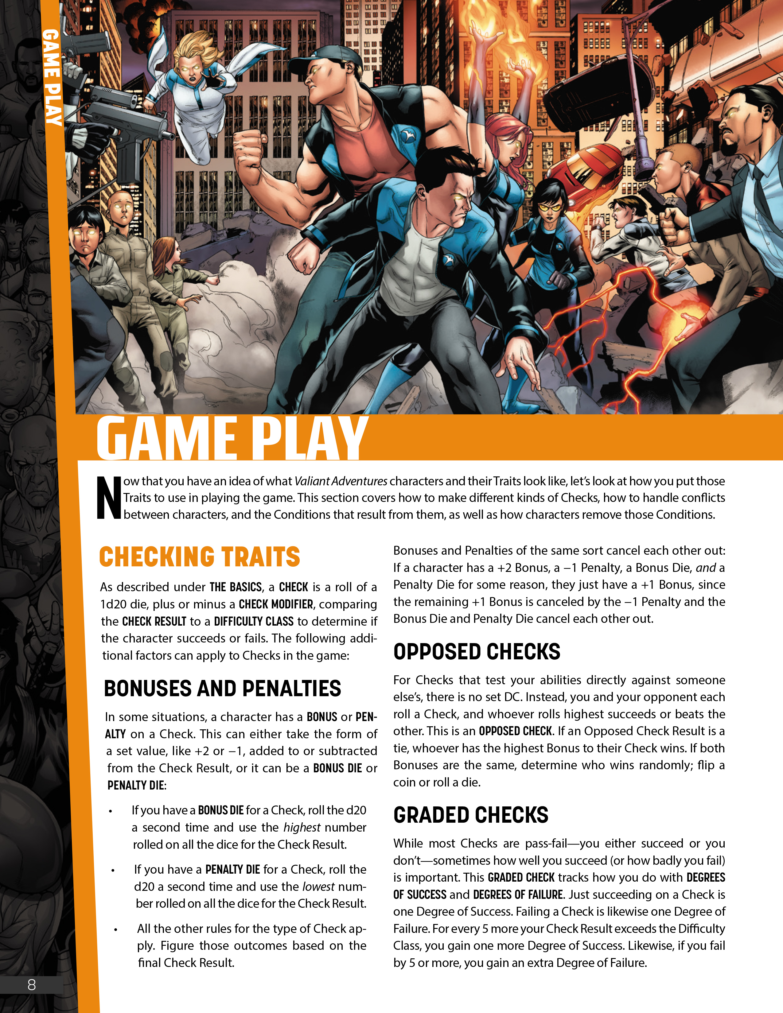 Read online The Valiant Adventures RPG Quickstart comic -  Issue # Full - 9