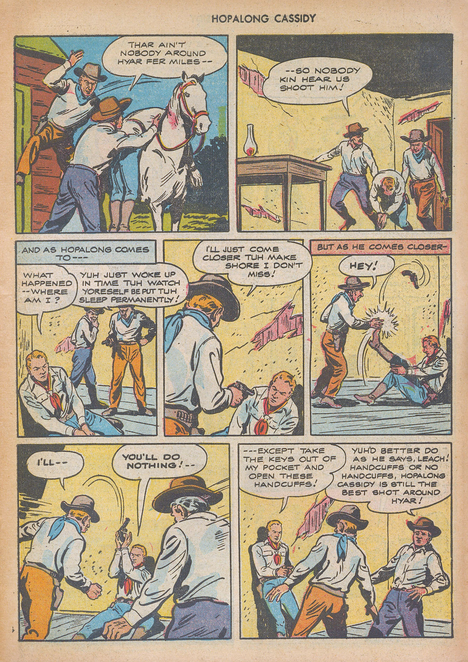 Read online Hopalong Cassidy comic -  Issue #13 - 19