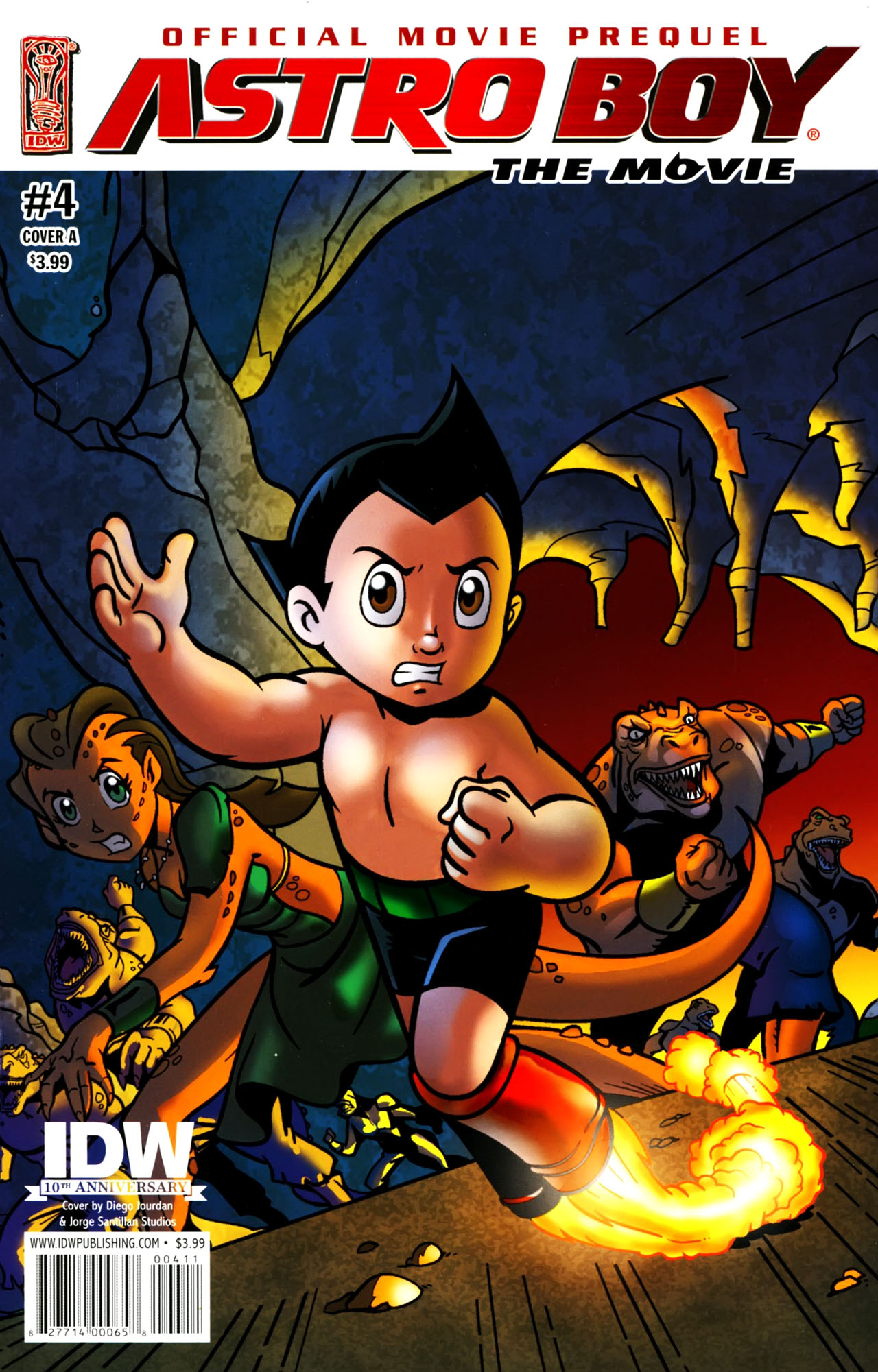 Read online Astro Boy: The Movie: Official Movie Prequel comic -  Issue #4 - 1