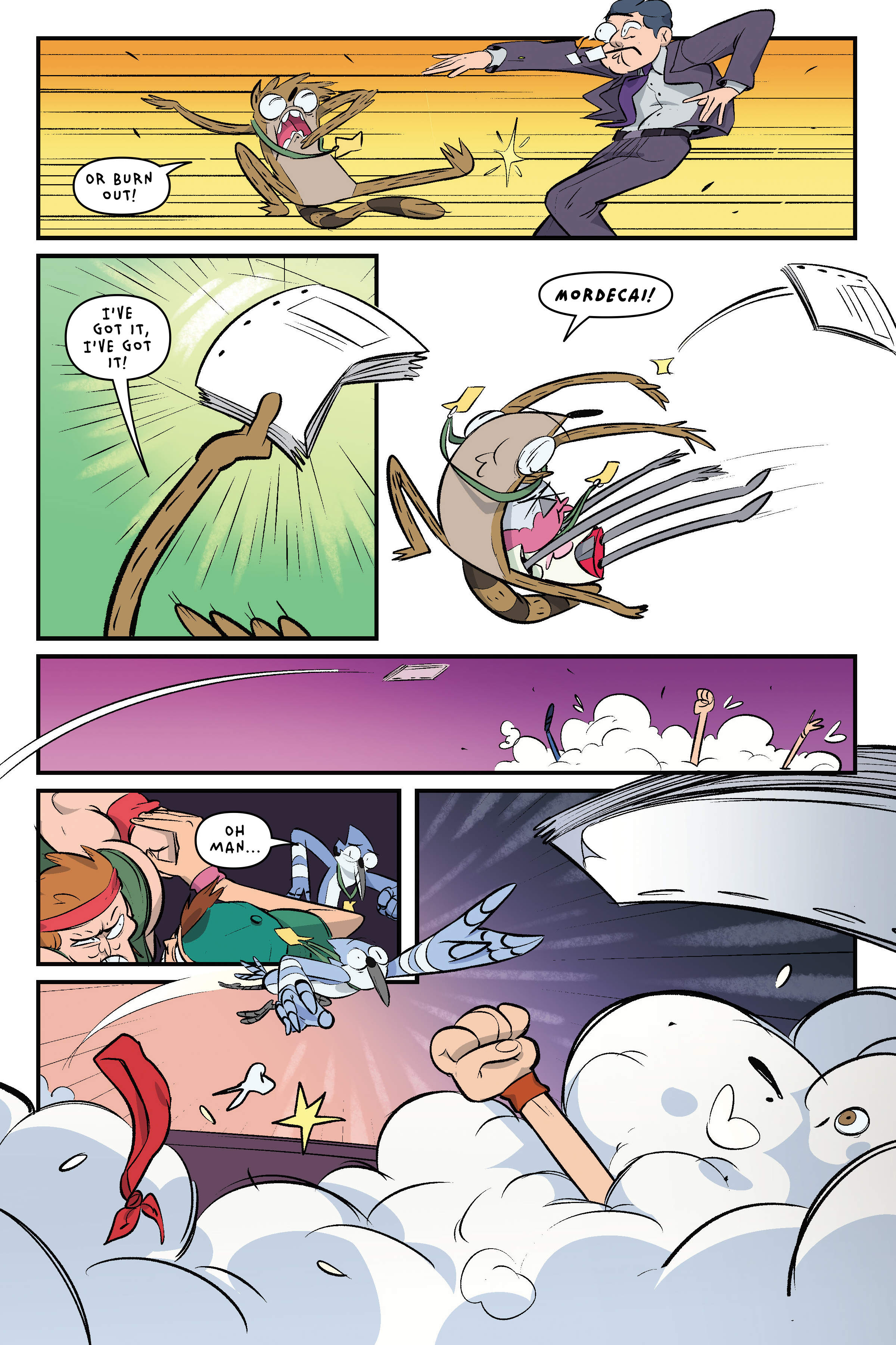 Read online Regular Show: Comic Conned comic -  Issue # TPB - 134