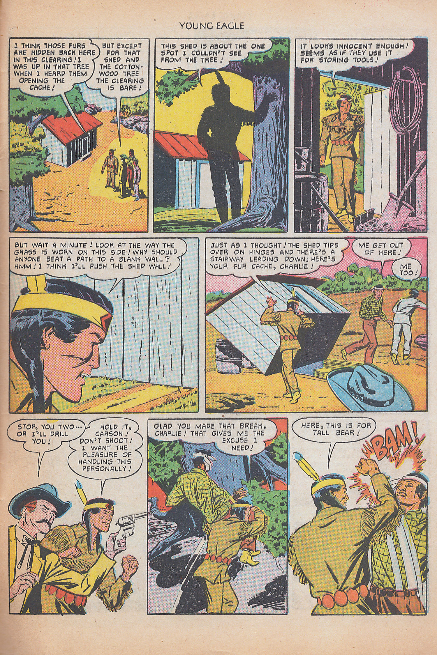 Read online Young Eagle comic -  Issue #3 - 33