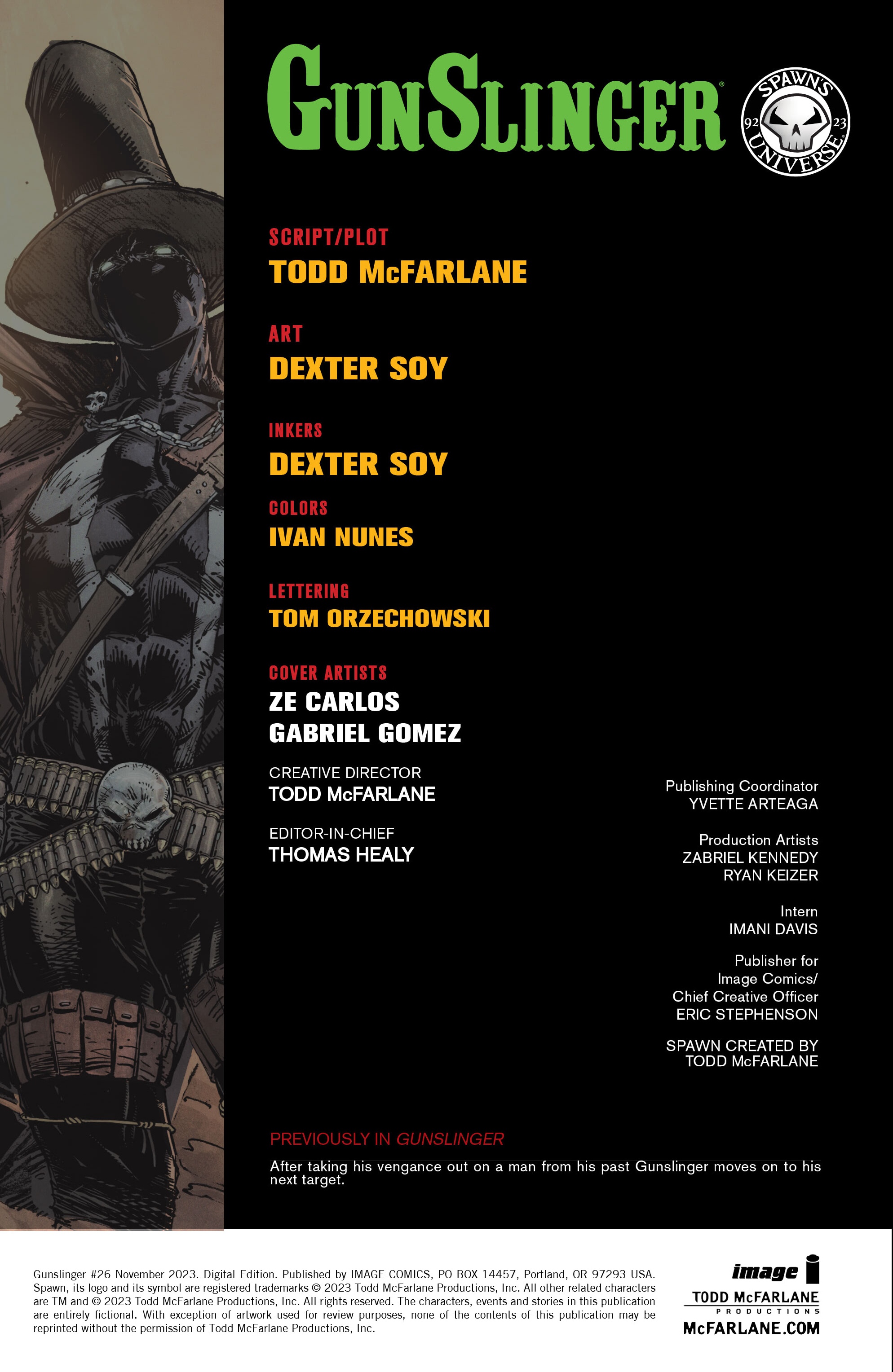 Read online Gunslinger Spawn comic -  Issue #26 - 3