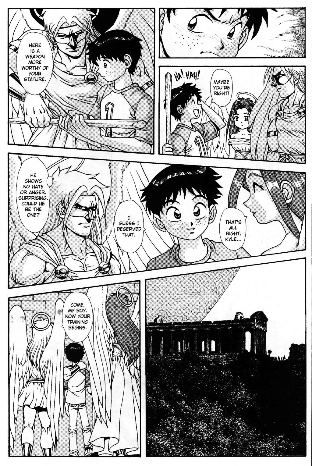 Read online Heaven Sent comic -  Issue #5 - 19