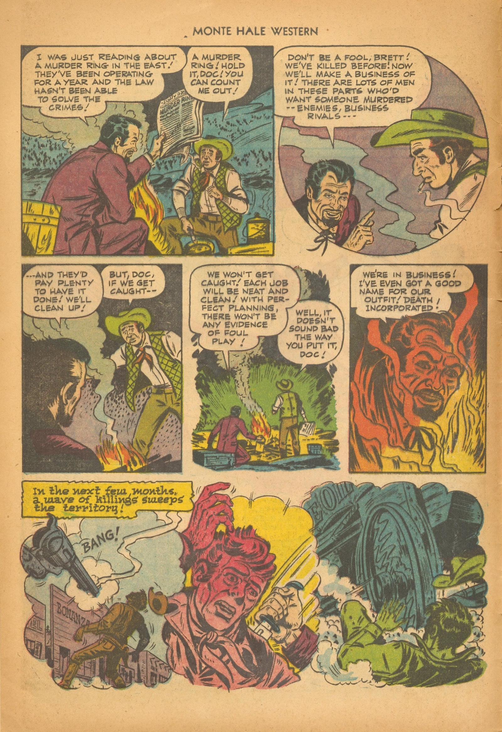 Read online Monte Hale Western comic -  Issue #76 - 4