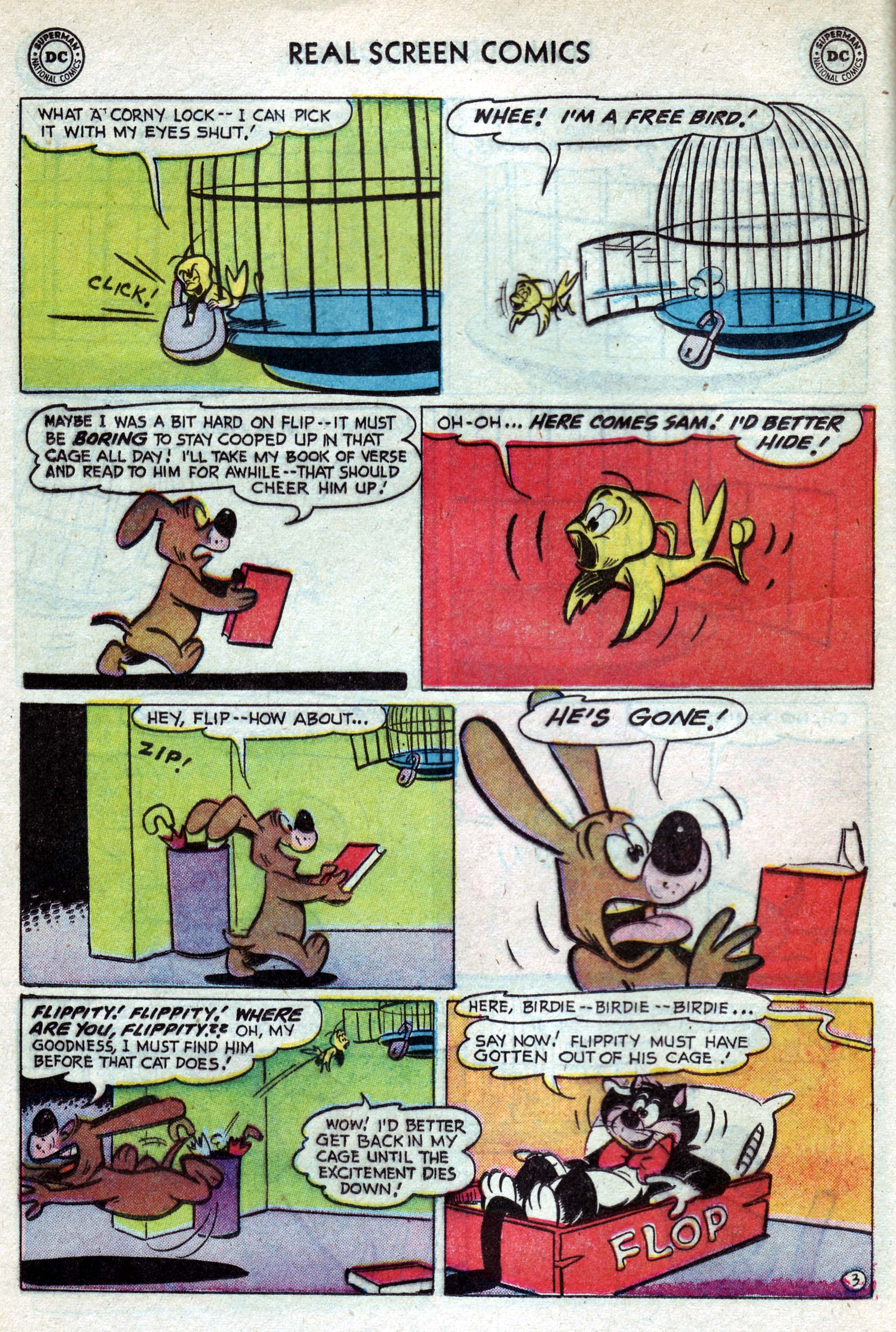 Read online Real Screen Comics comic -  Issue #116 - 12