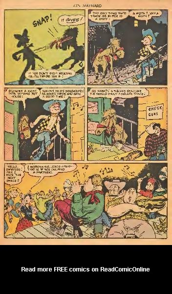 Read online Ken Maynard Western comic -  Issue #2 - 21