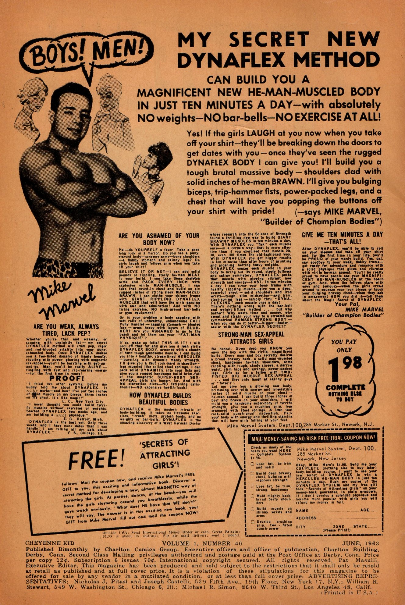 Read online Cheyenne Kid comic -  Issue #40 - 2