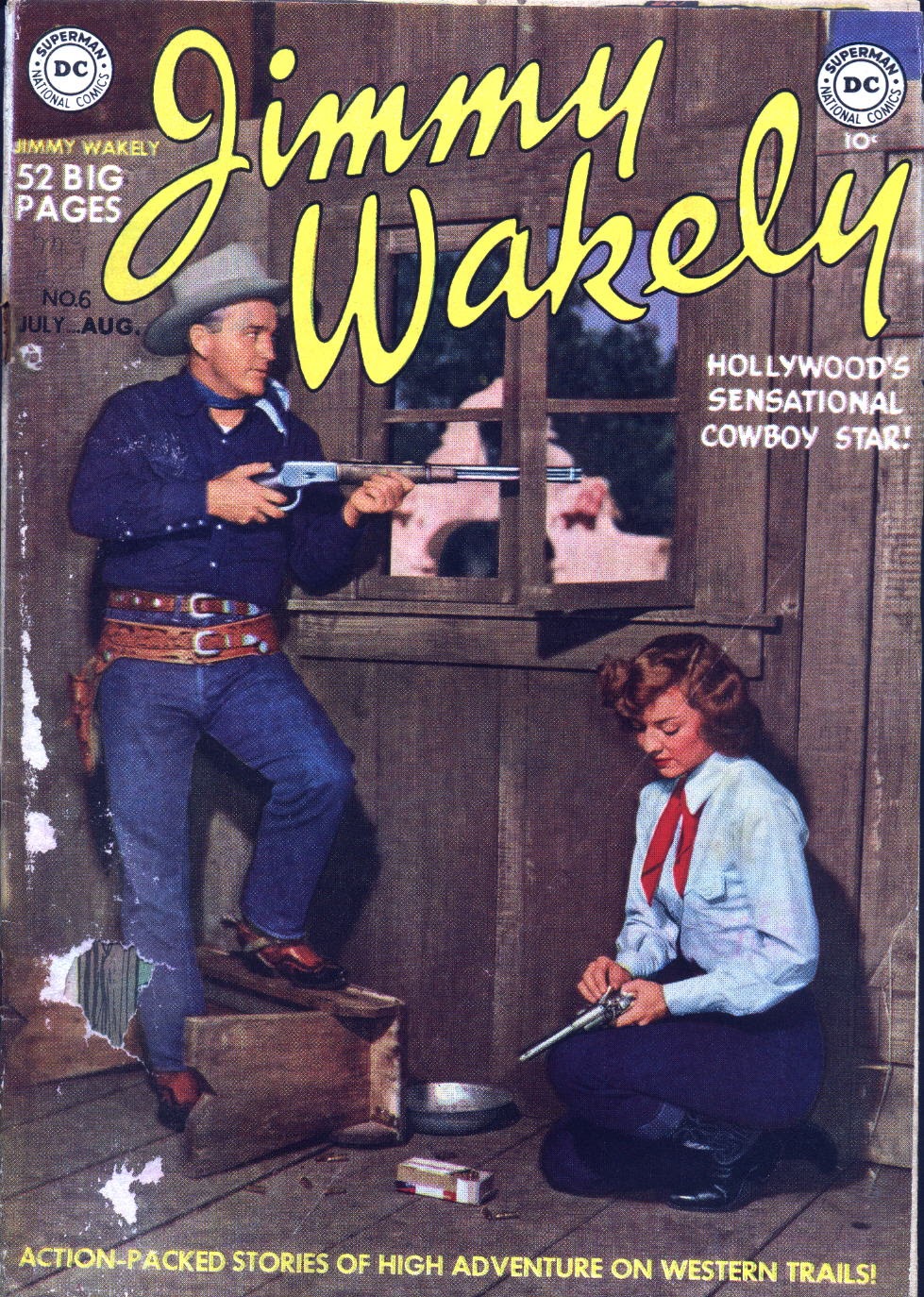 Read online Jimmy Wakely comic -  Issue #6 - 1