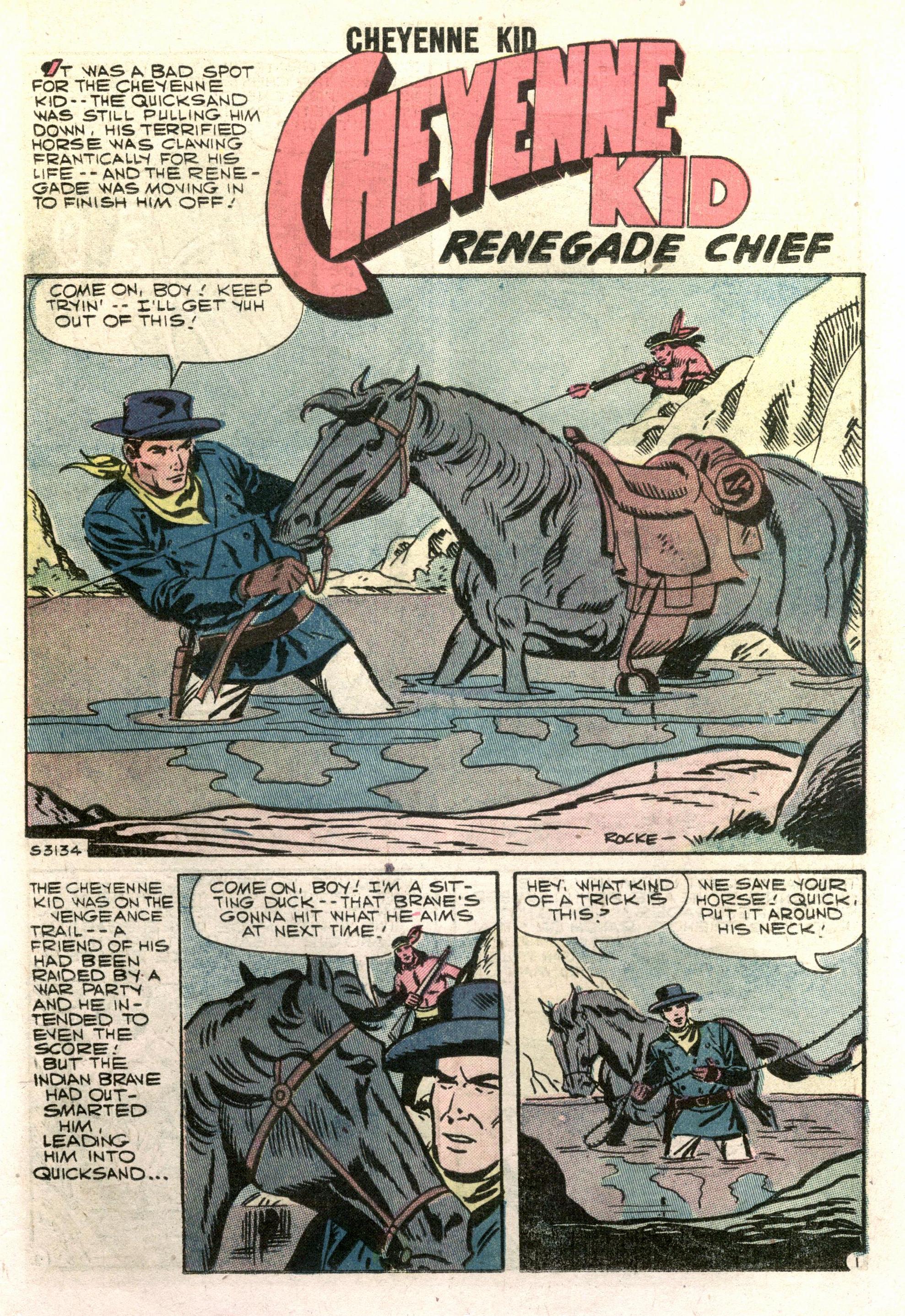 Read online Cheyenne Kid comic -  Issue #14 - 19