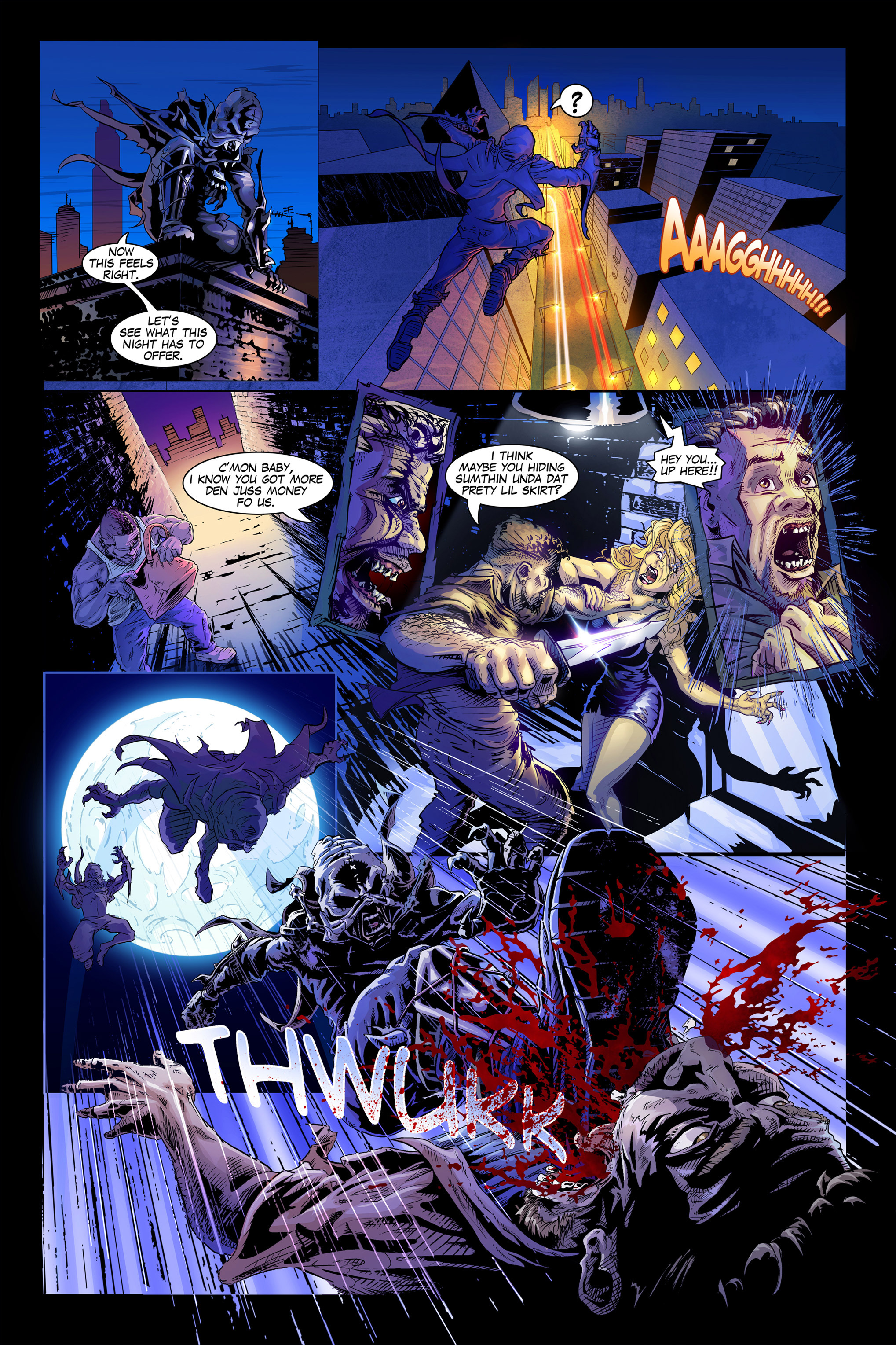 Read online Pound of Flesh comic -  Issue # Full - 5
