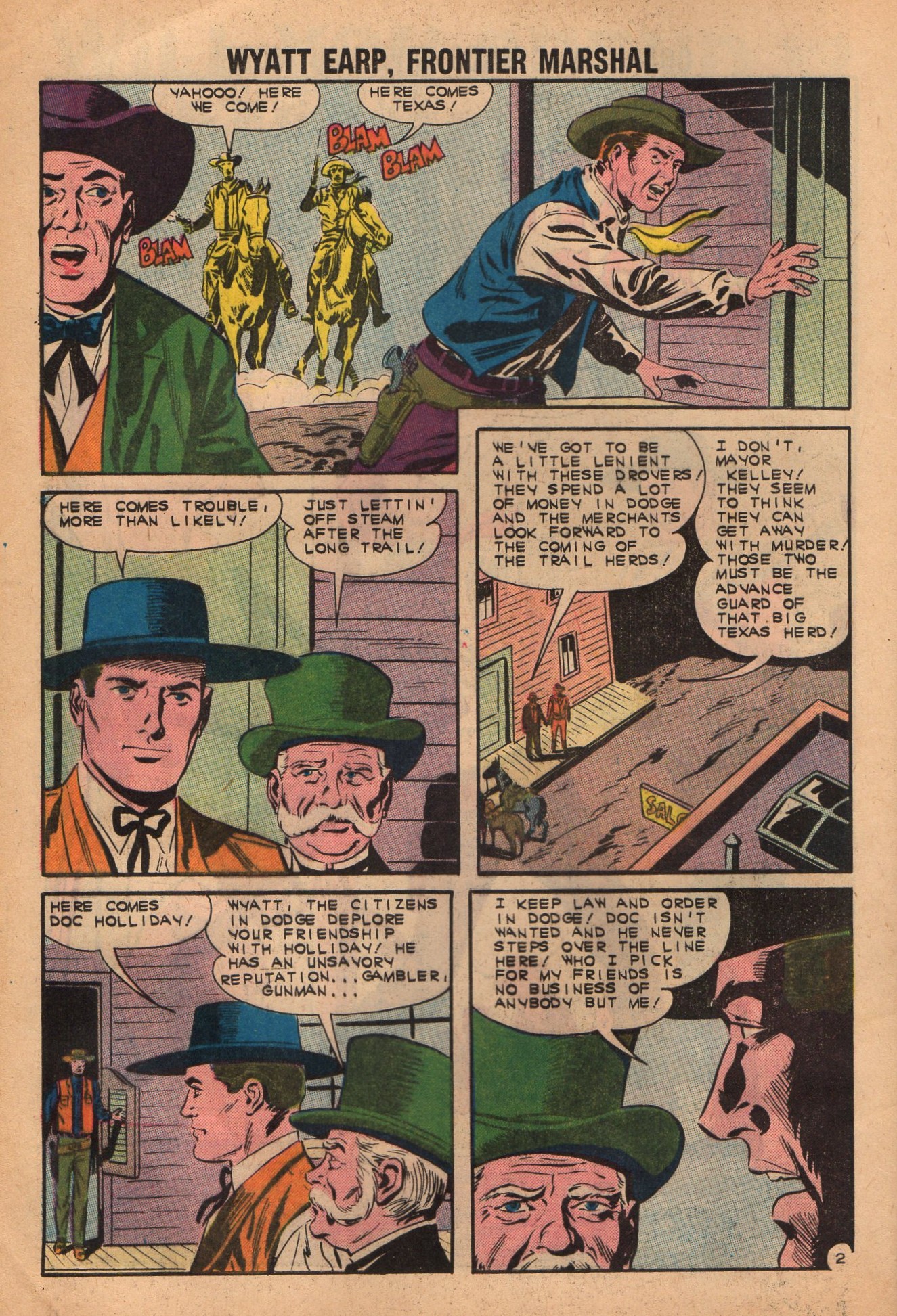Read online Wyatt Earp Frontier Marshal comic -  Issue #43 - 4