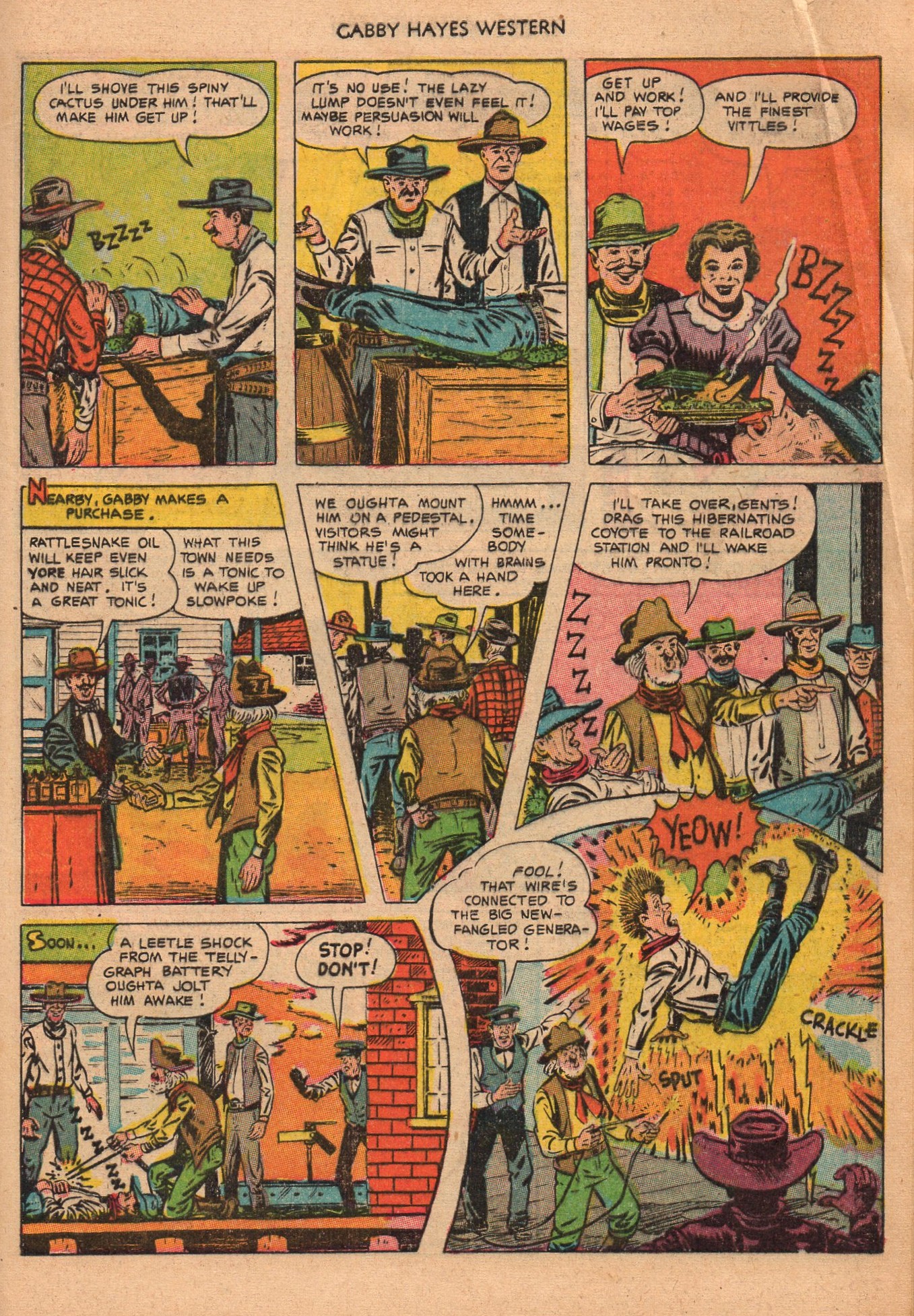 Read online Gabby Hayes Western comic -  Issue #48 - 29