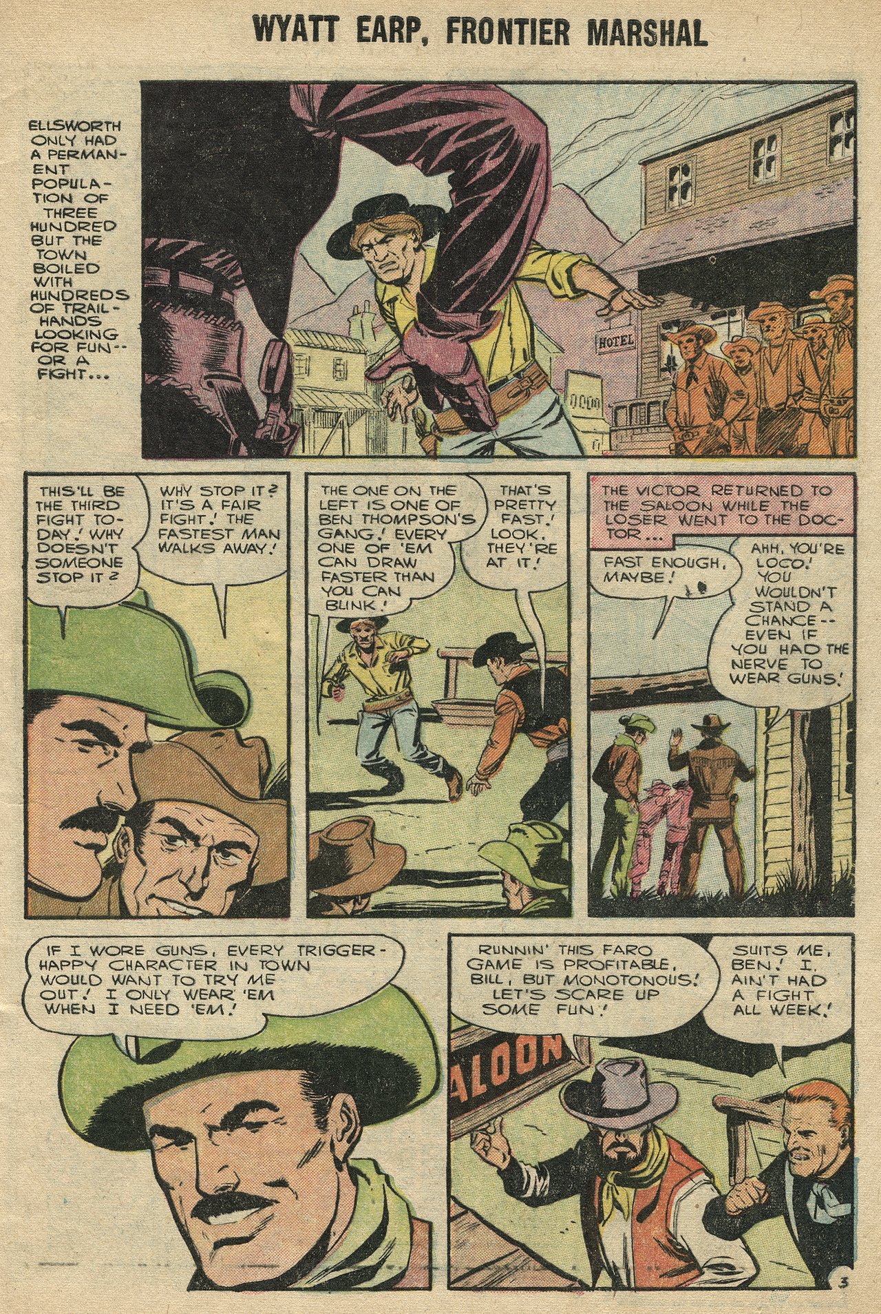 Read online Wyatt Earp Frontier Marshal comic -  Issue #12 - 5